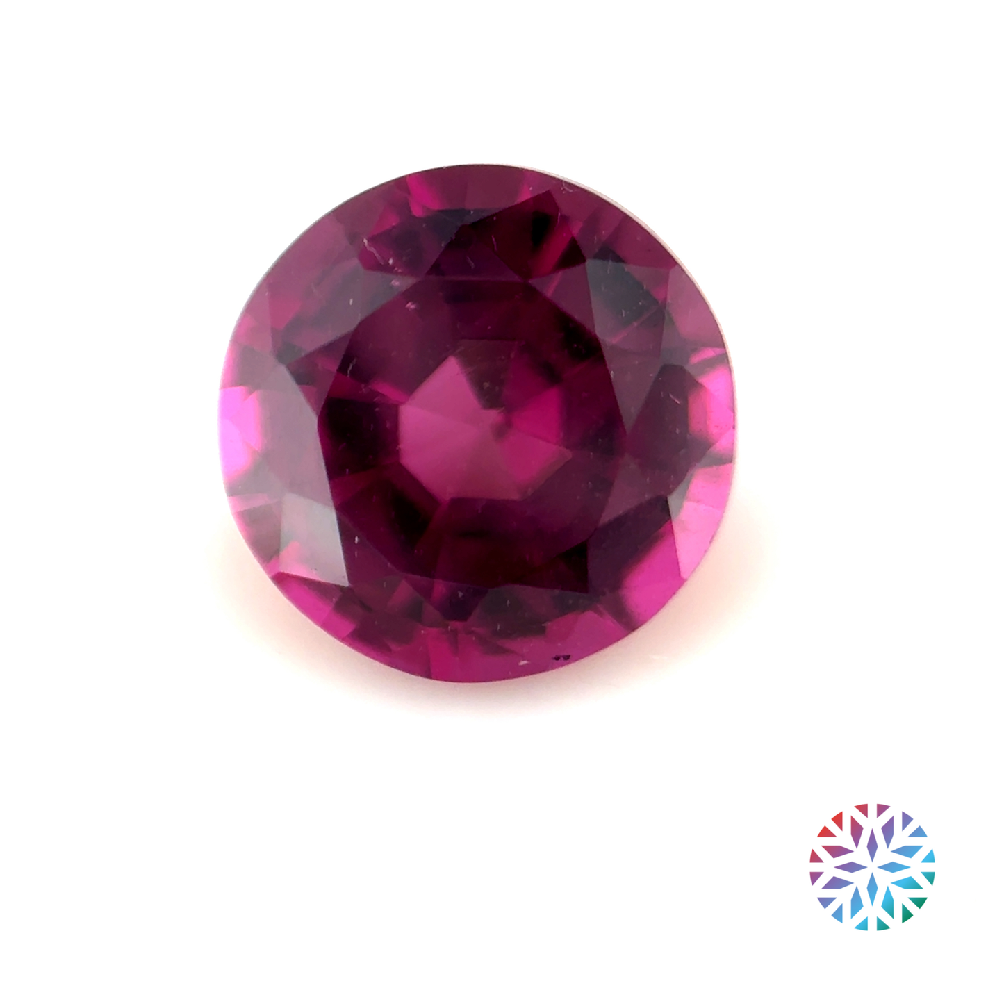Purple Garnet- Round, 2.04ct, 7.6 x 7.6 x 4.5mm