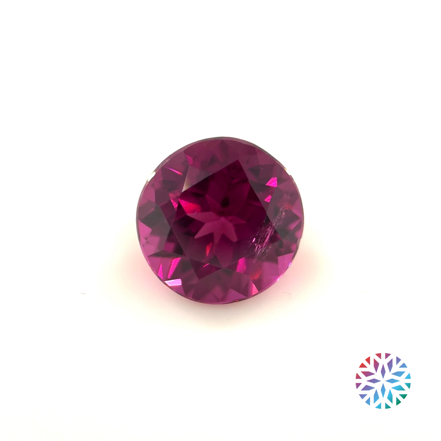 Purple Garnet- Round, 1.78ct, 7.2 x 7.2 x 4.6mm