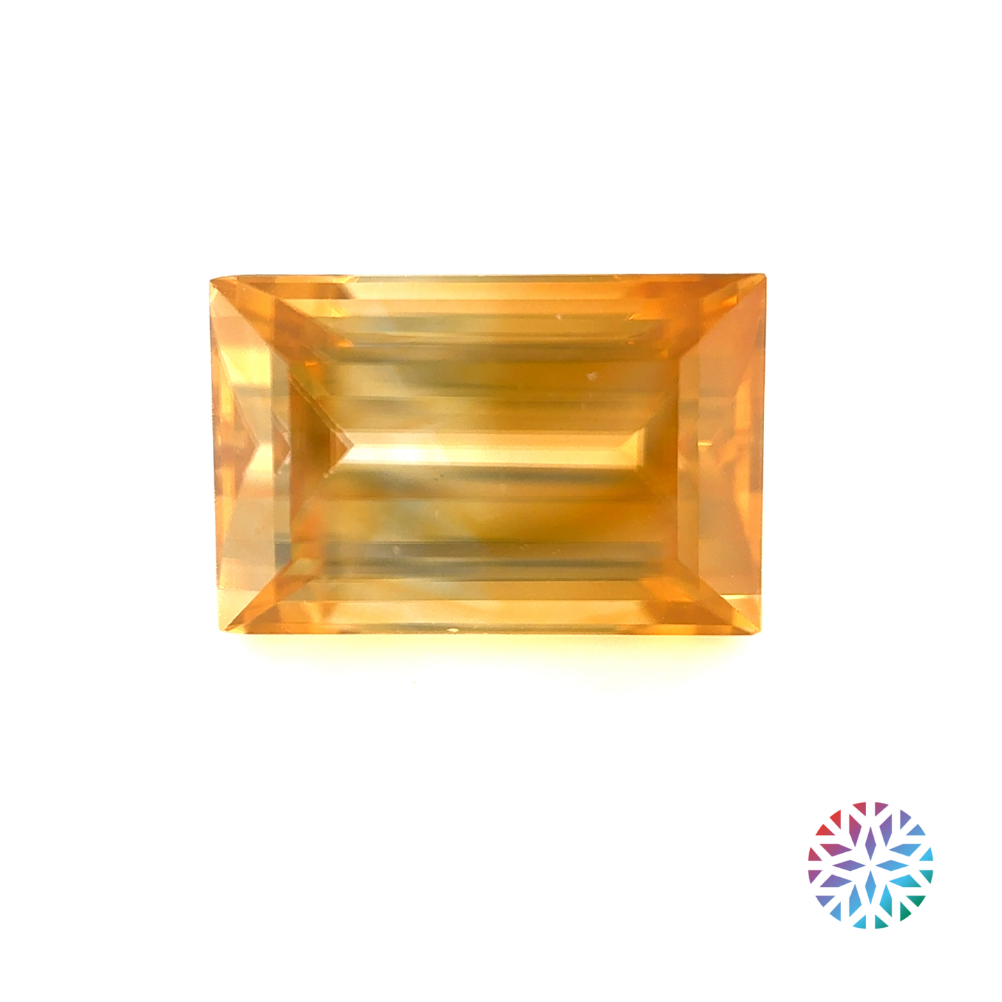 B/C Zircon- Baguette, 11.29ct, 13.5 x 8.8 x 7.1mm