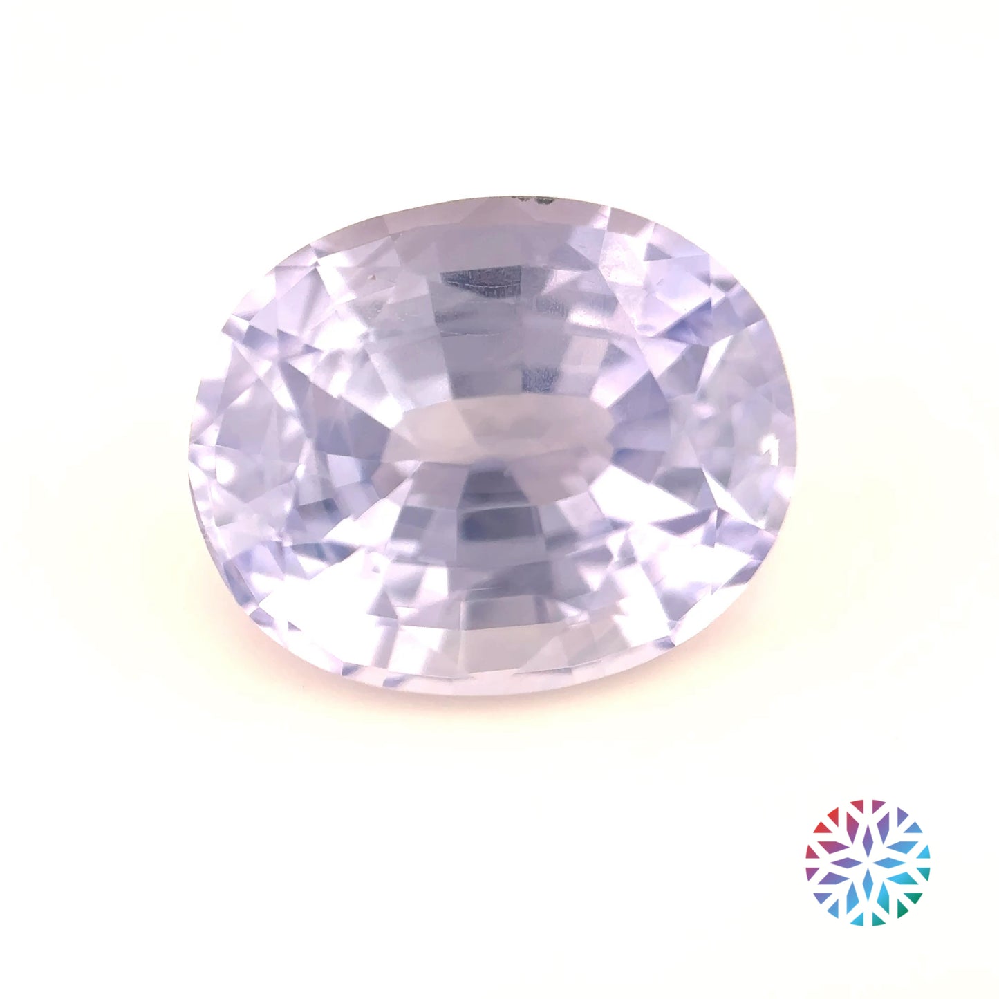 Lilac Sapphire- Oval, 5.75ct, 11.1 x 9.0 x 6.6mm, (C), (N)