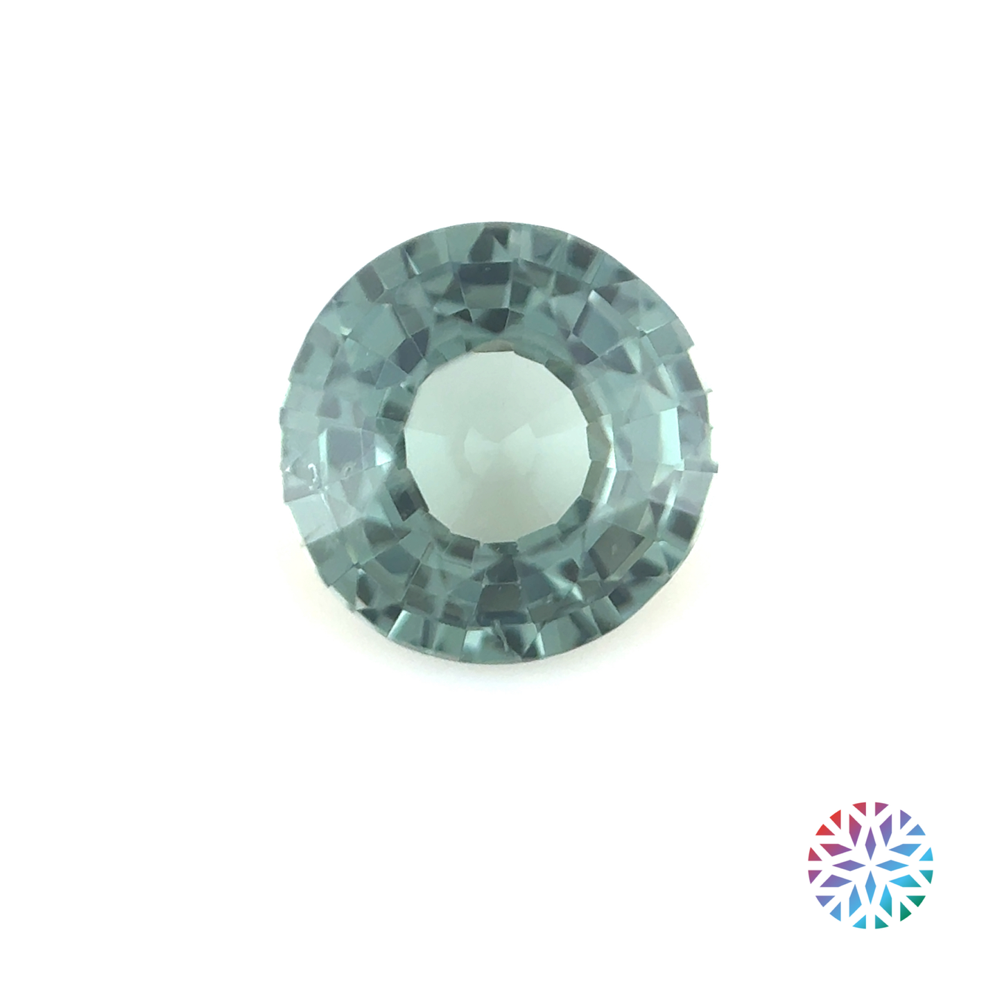 Green Spinel- Round, 0.79ct, 5.9 x 5.9 x 3.3mm