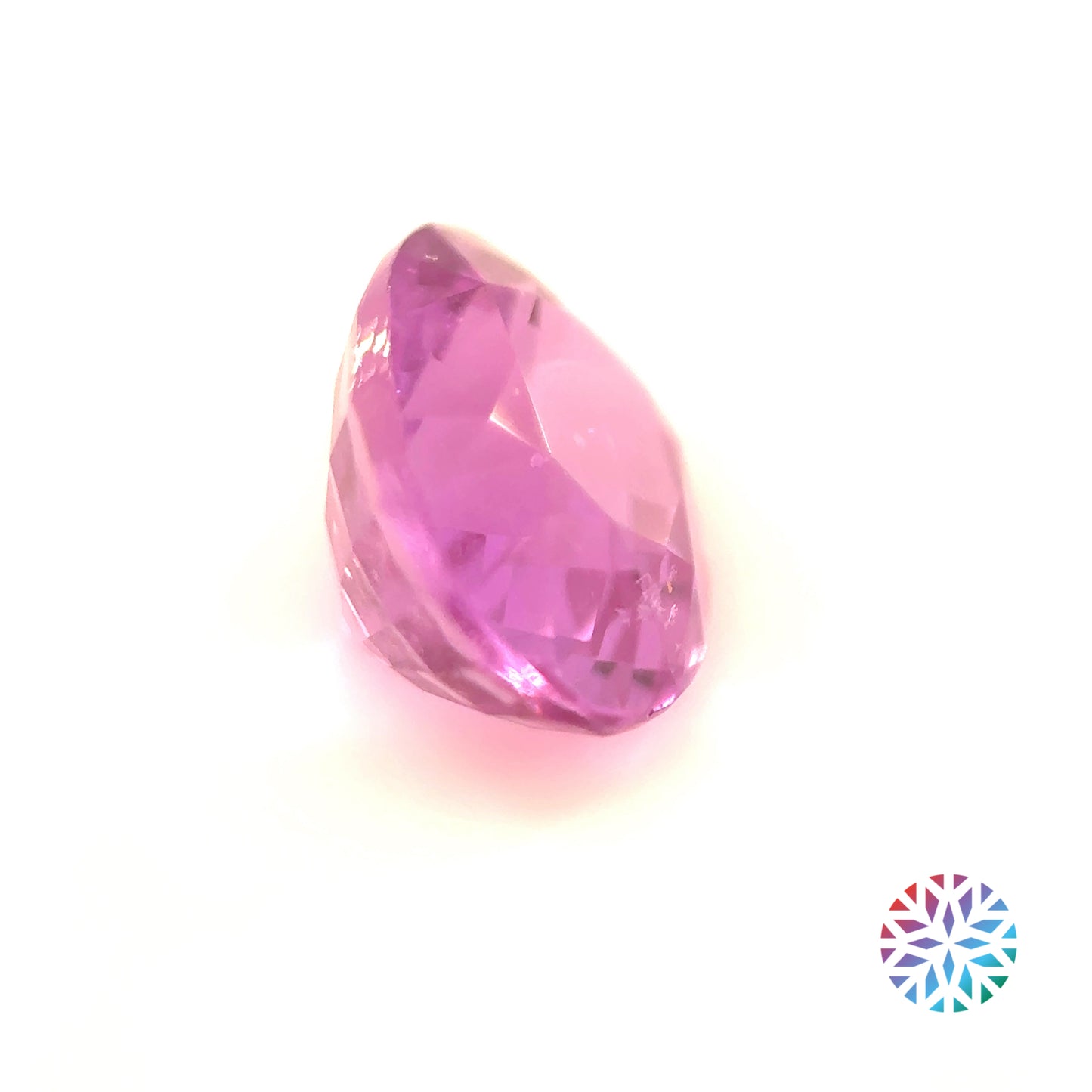 Hot Pink Sapphire- Oval, 2.11ct, 8.0 x 6.5 x 4.8mm, (N)