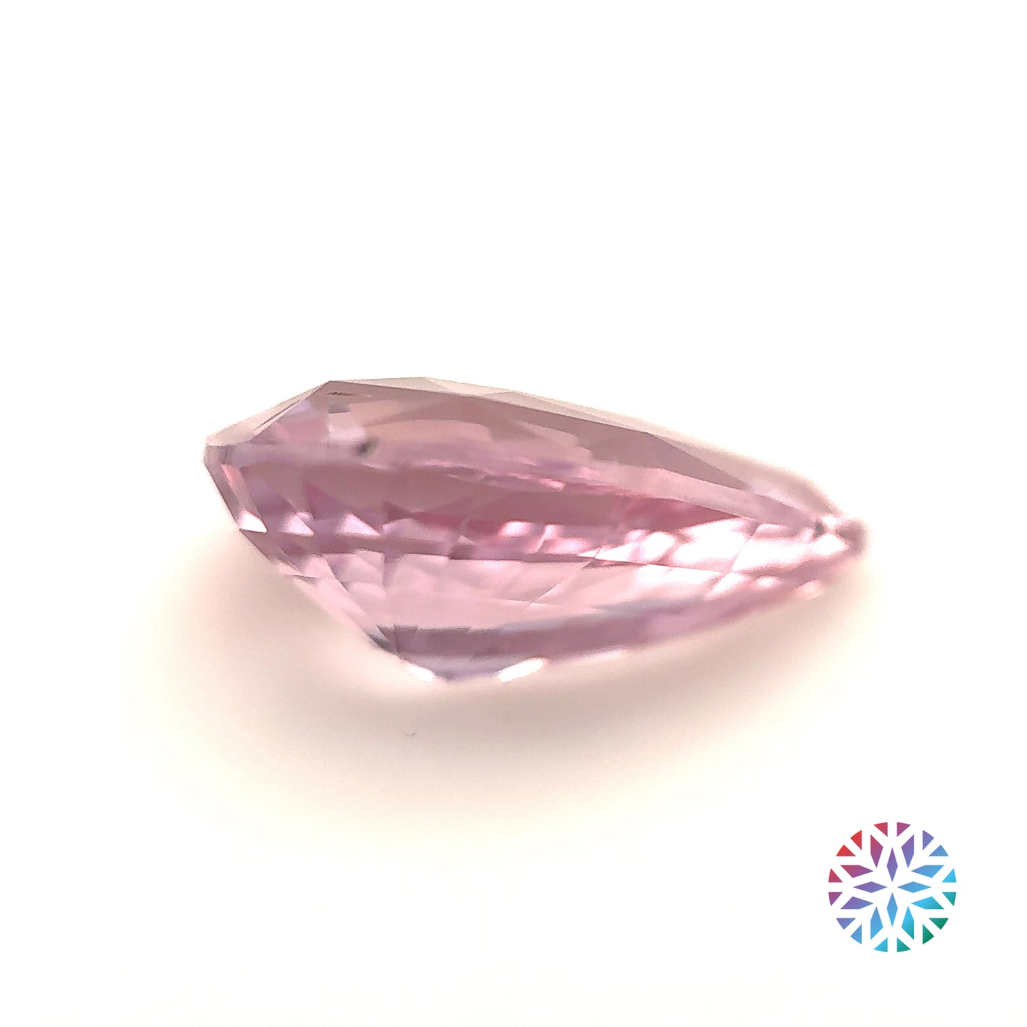 Padparadscha- Pear, 2.98ct, 11.3 x 7.5 x 4.8mm, (C), (N)