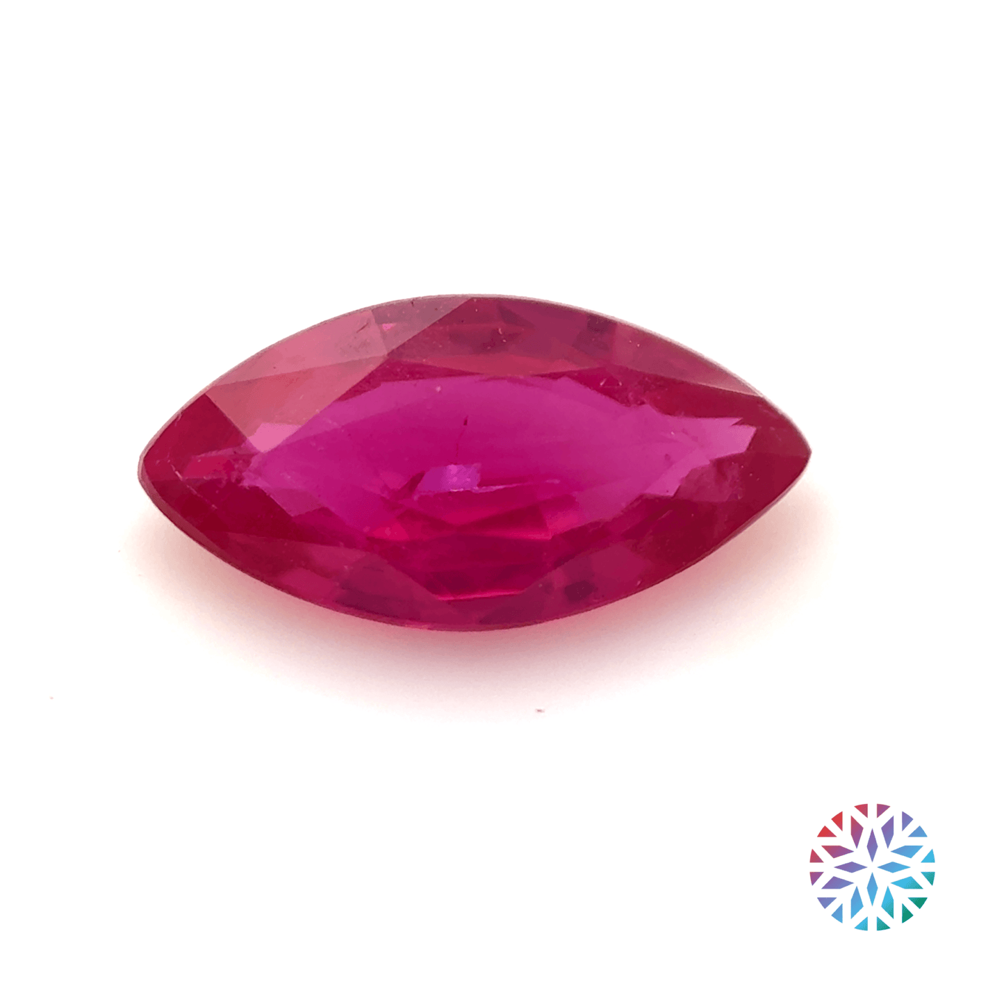 Ruby- Marquise, 0.62ct, 8.1 x 4.0 x 2.3mm, (N)