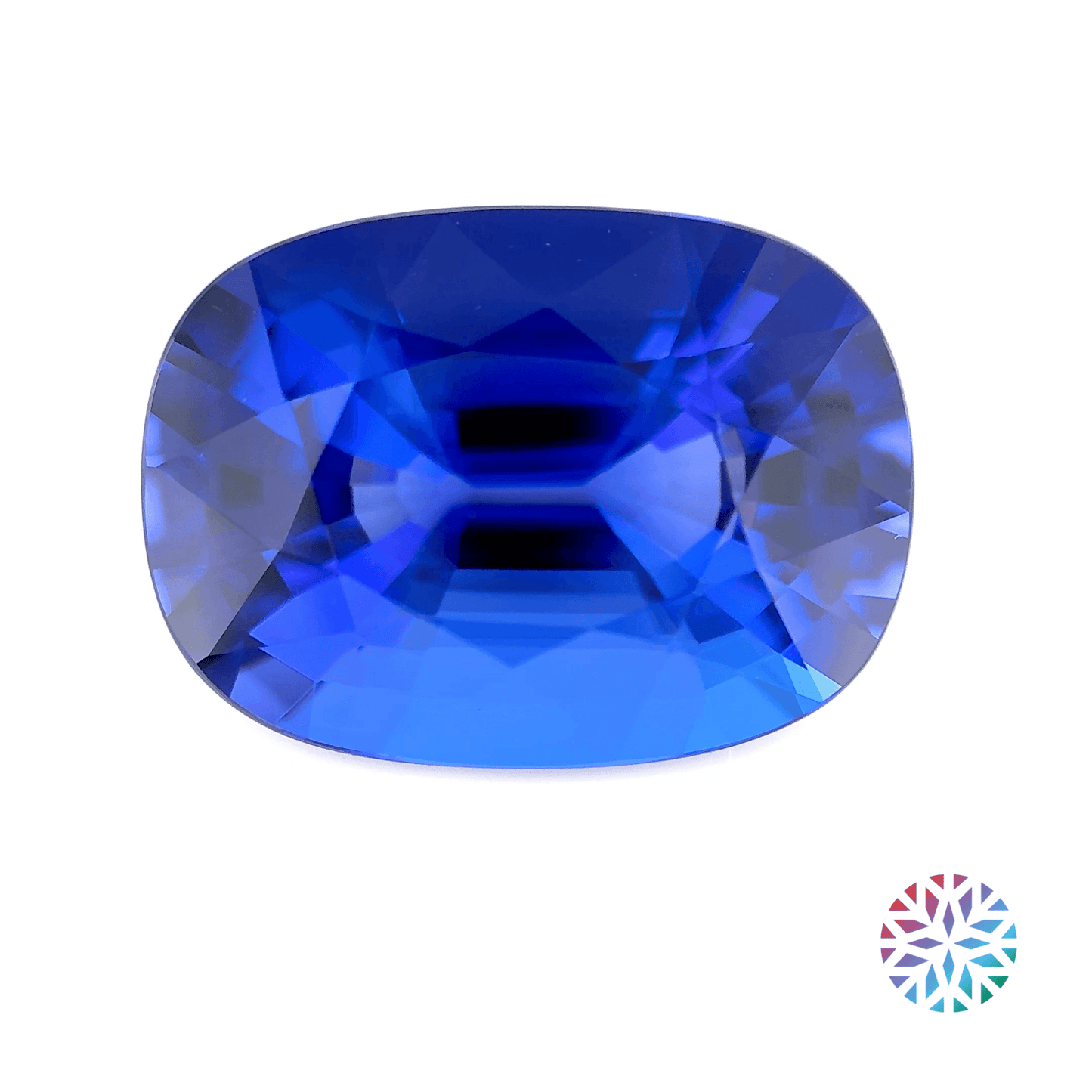 Tanzanite- Cushion, 13.21ct, 17.3 x 12.5 x 8.8mm
