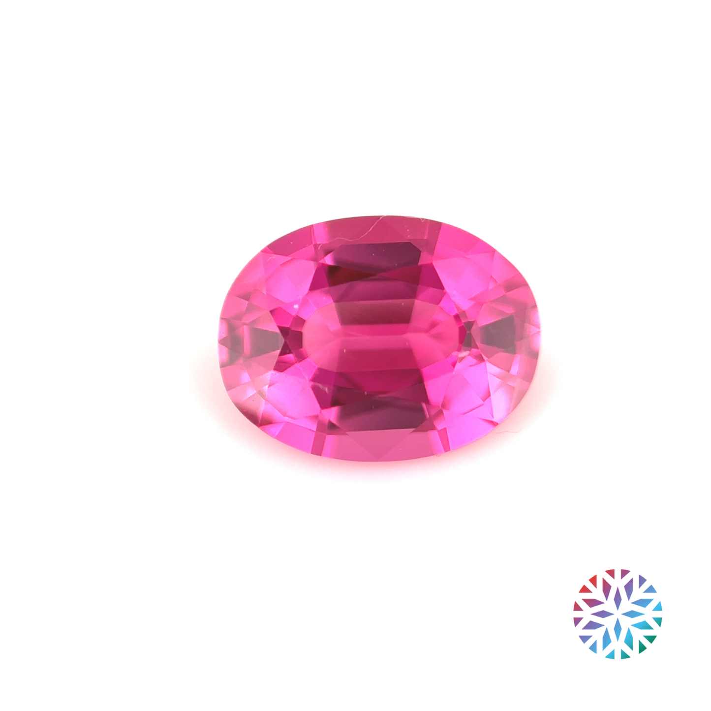Pink Spinel- Oval, 0.95ct, 7.3 x 5.6 x 3.3mm