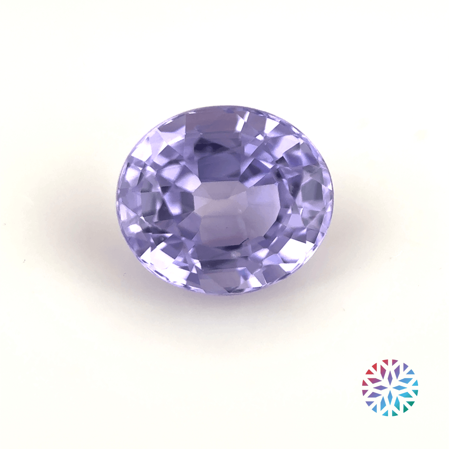Lilac Sapphire- Oval, 1.13ct, 6.2 x 5.4 x 3.9mm