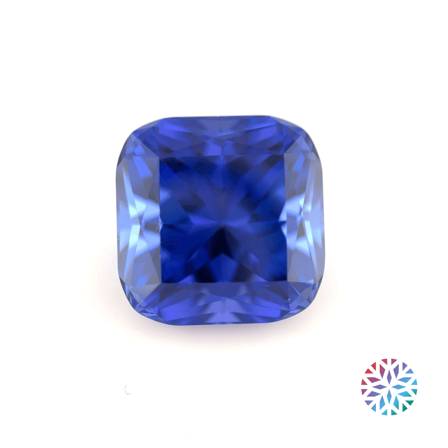 Tanzanite- Cushion, 7.54ct, 10.7 x 10.7 x 8.5mm