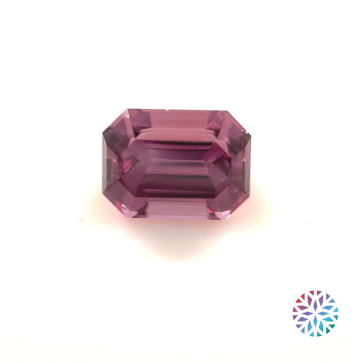 Purple Spinel- Emerald, 2.41ct, 8.0 x 5.9 x 5.3mm