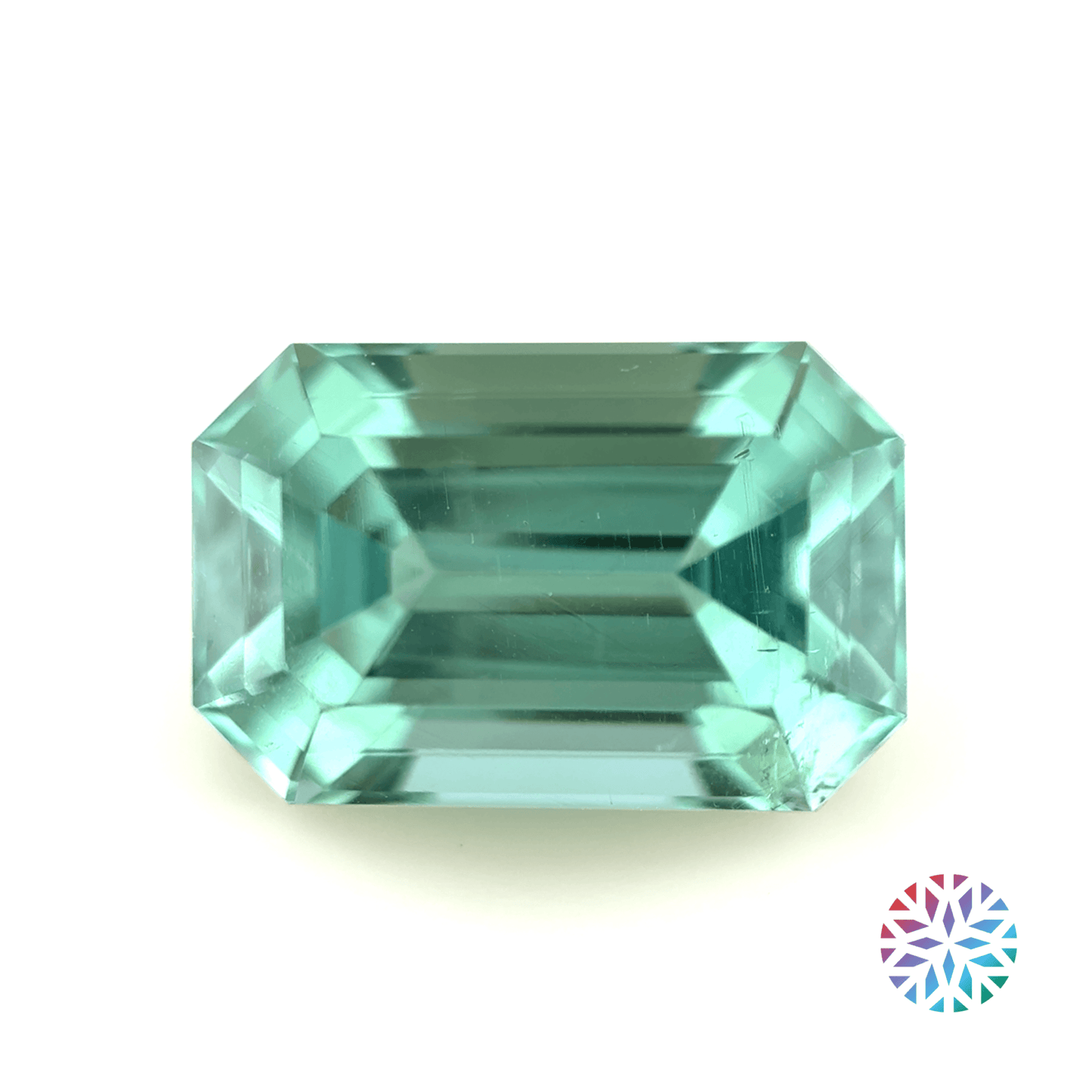 B/G Tourmaline- Emerald, 4.11ct, 11.1 x 7.3 x 6.3mm