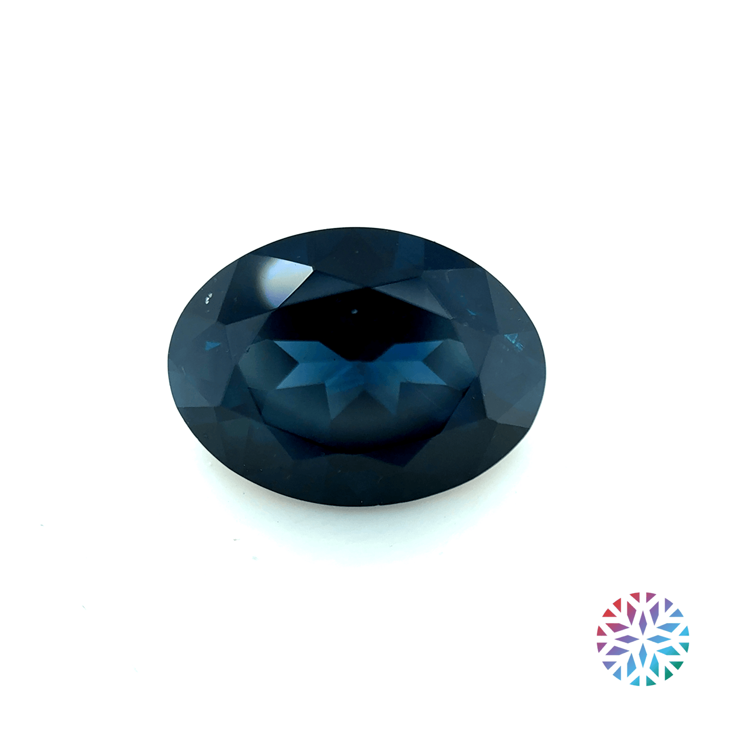 Blue Sapphire- Oval, 4.3ct, 11.8 x 8.8 x 5.4mm