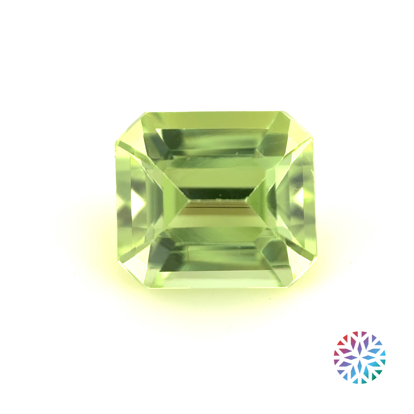 Mint Peridot- Emerald, 2.5ct, 8.3 x 7.3 x 5.0mm