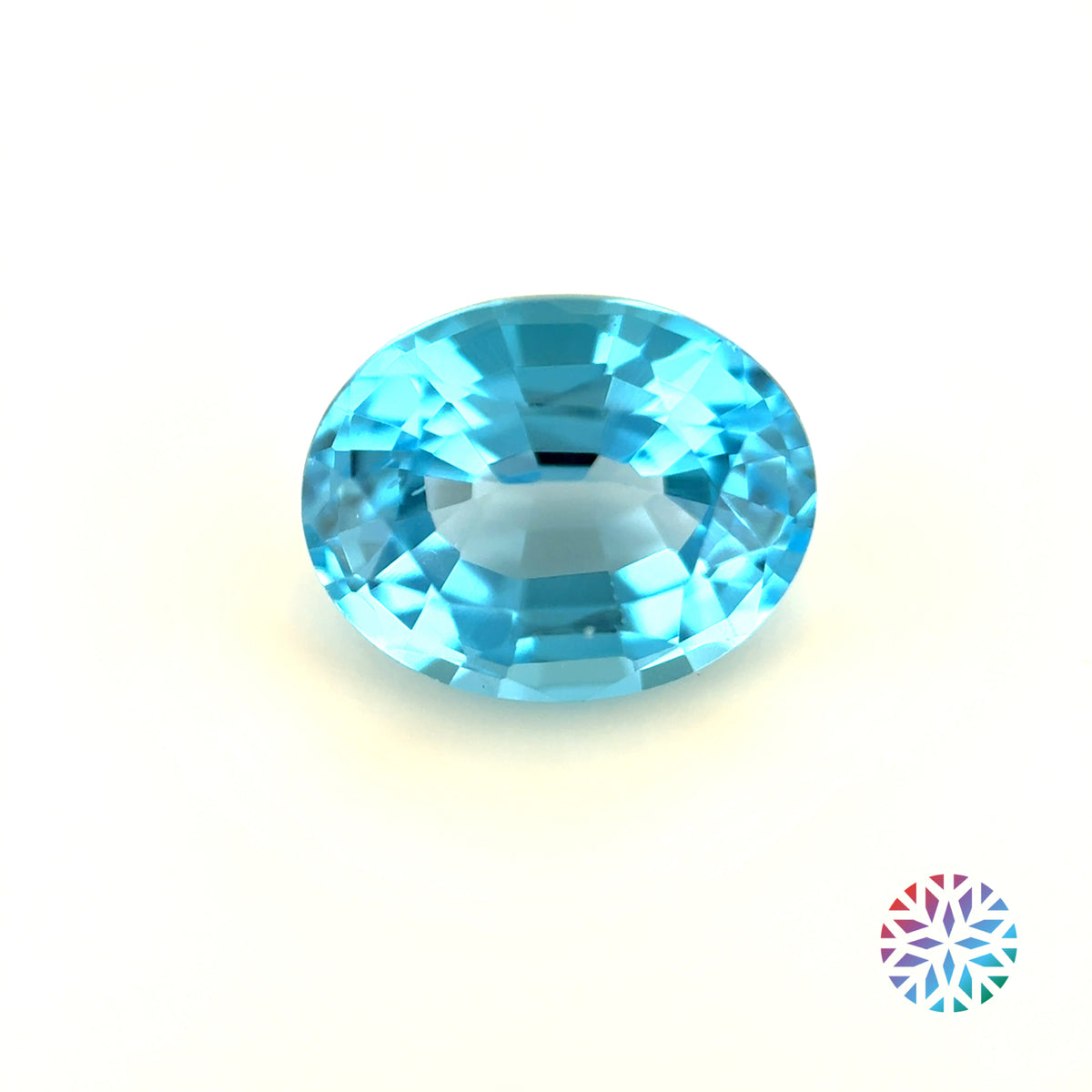 Blue Topaz- Oval, 2.33ct, 8.9 x 7.1 x 4.9mm