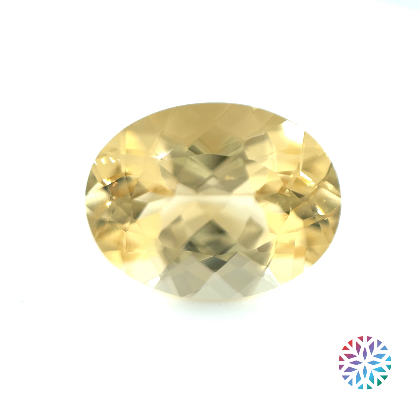 Heliodor- Oval, 5.71ct, 13.9 x 10.7 x 7.0mm