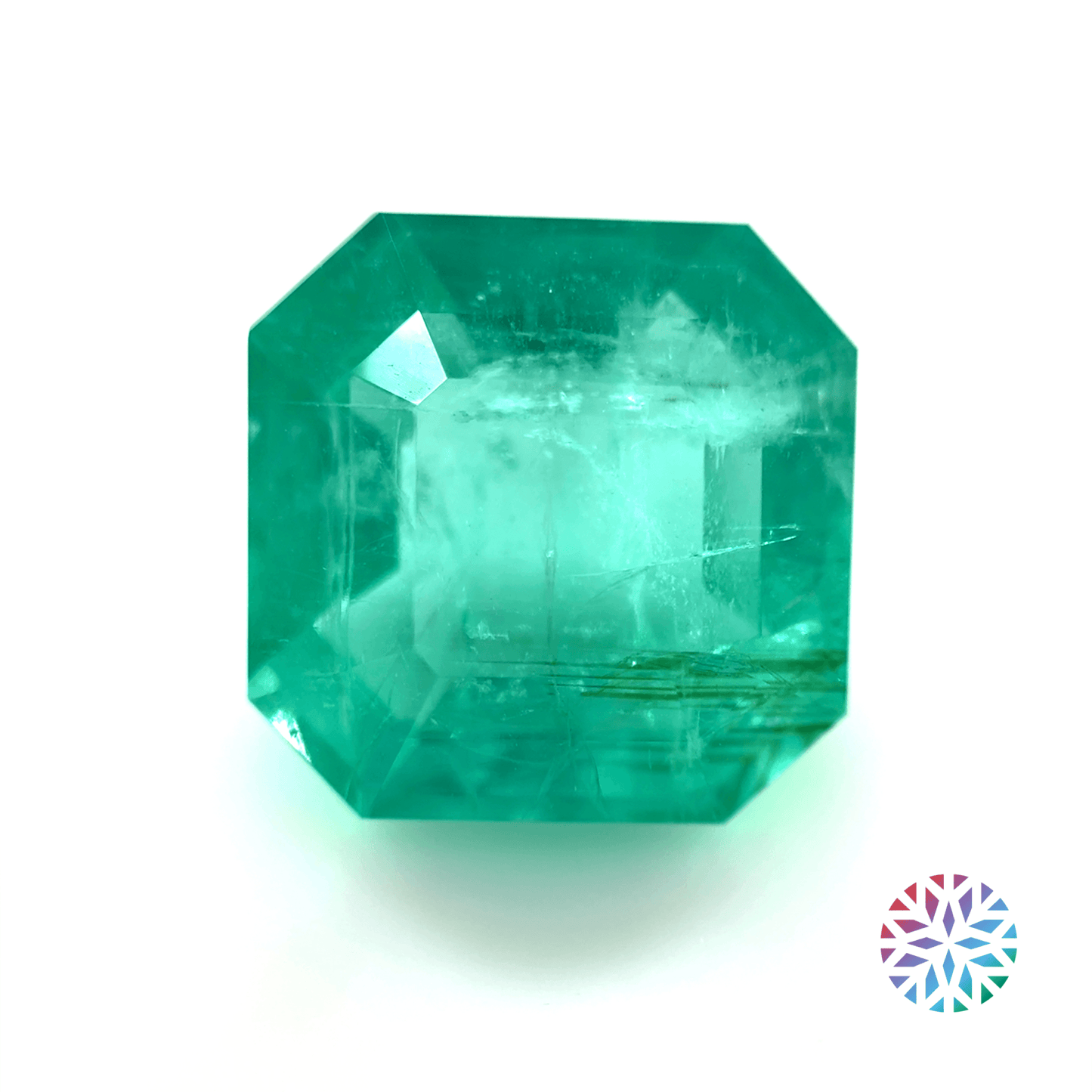Emerald- Emerald, 4.63ct, 10.3 x 10.3 x 6.5mm