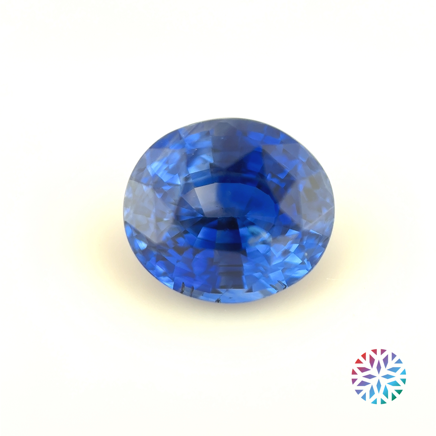 Blue Sapphire- Oval, 2.18ct, 7.6 x 6.7 x 5.0mm