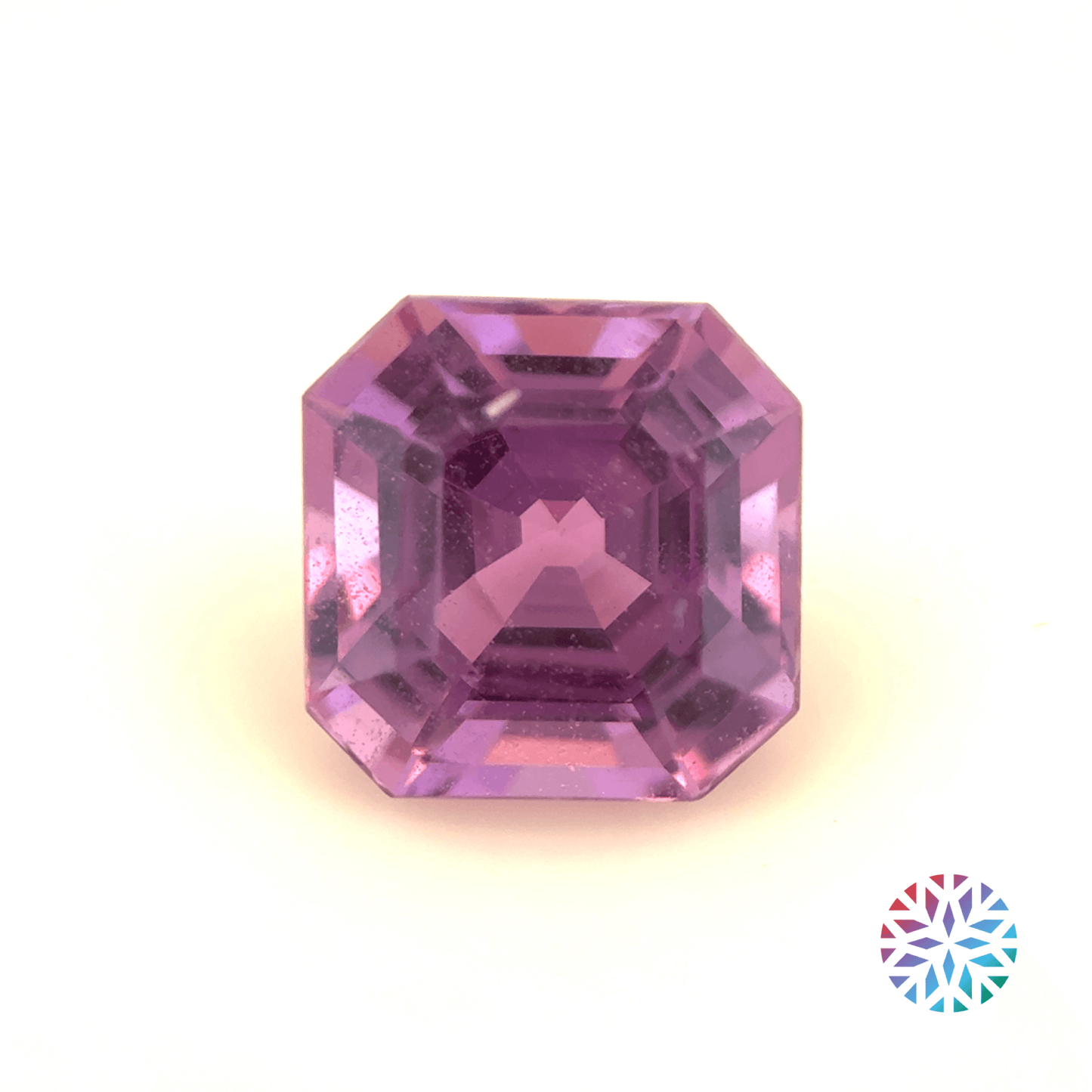 Pink Sapphire- Emerald, 1.19ct, 5.9 x 5.8 x 3.9mm