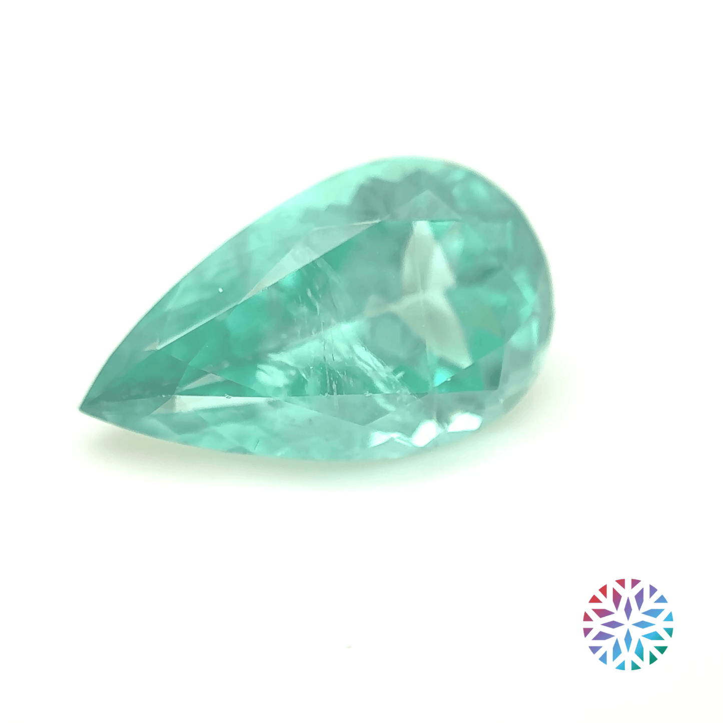 Paraiba Tourmaline- Pear, 5.01ct, 15.4 x 9.3 x 6.5mm