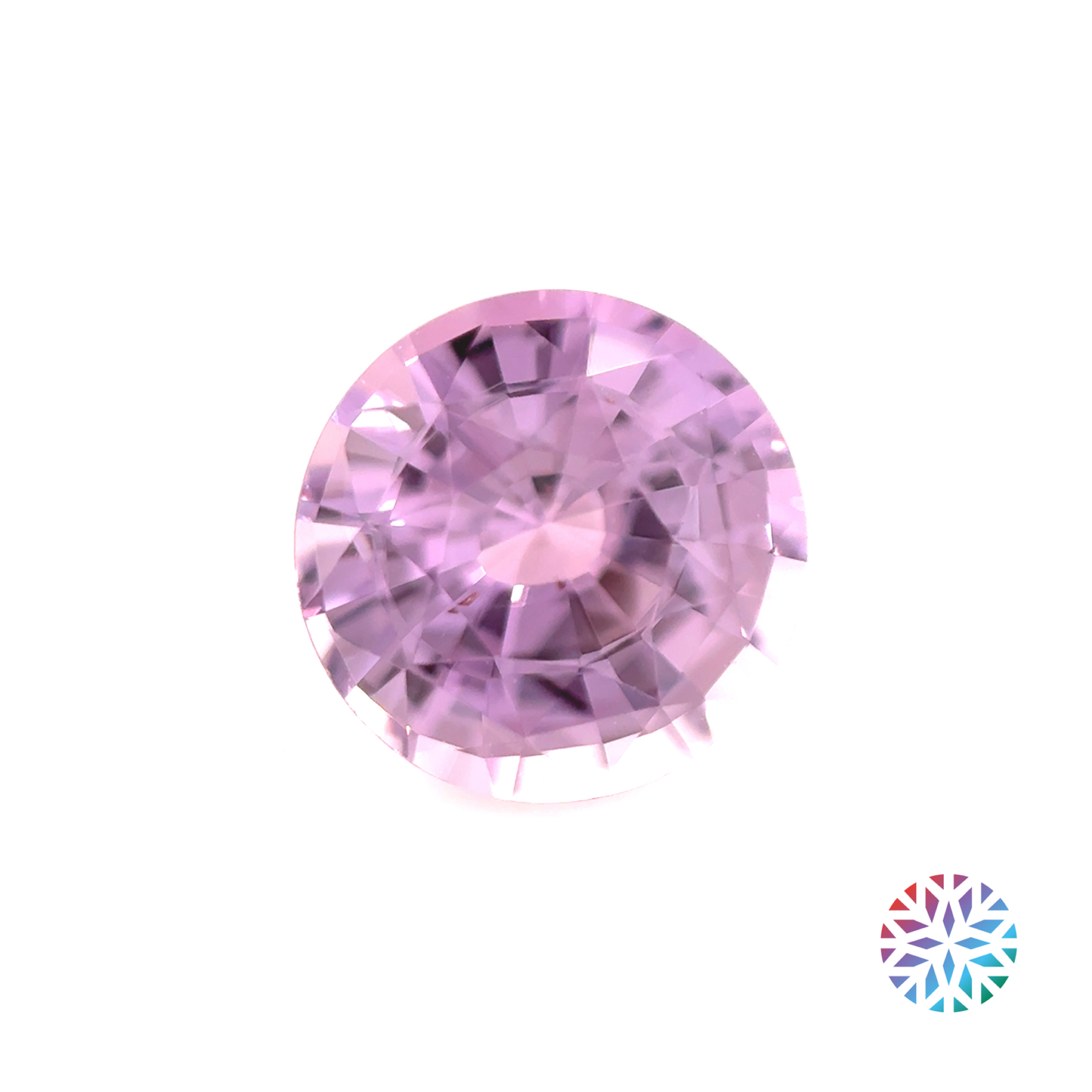 Pink Sapphire- Round, 1.33ct, 6.7 x 6.7 x 4.0mm