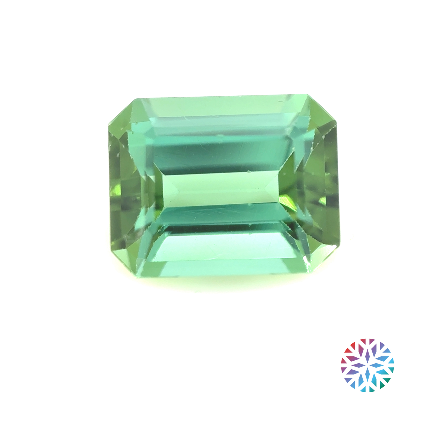 Green Tourmaline- Emerald, 1.81ct, 8.1 x 6.4 x 4.4mm