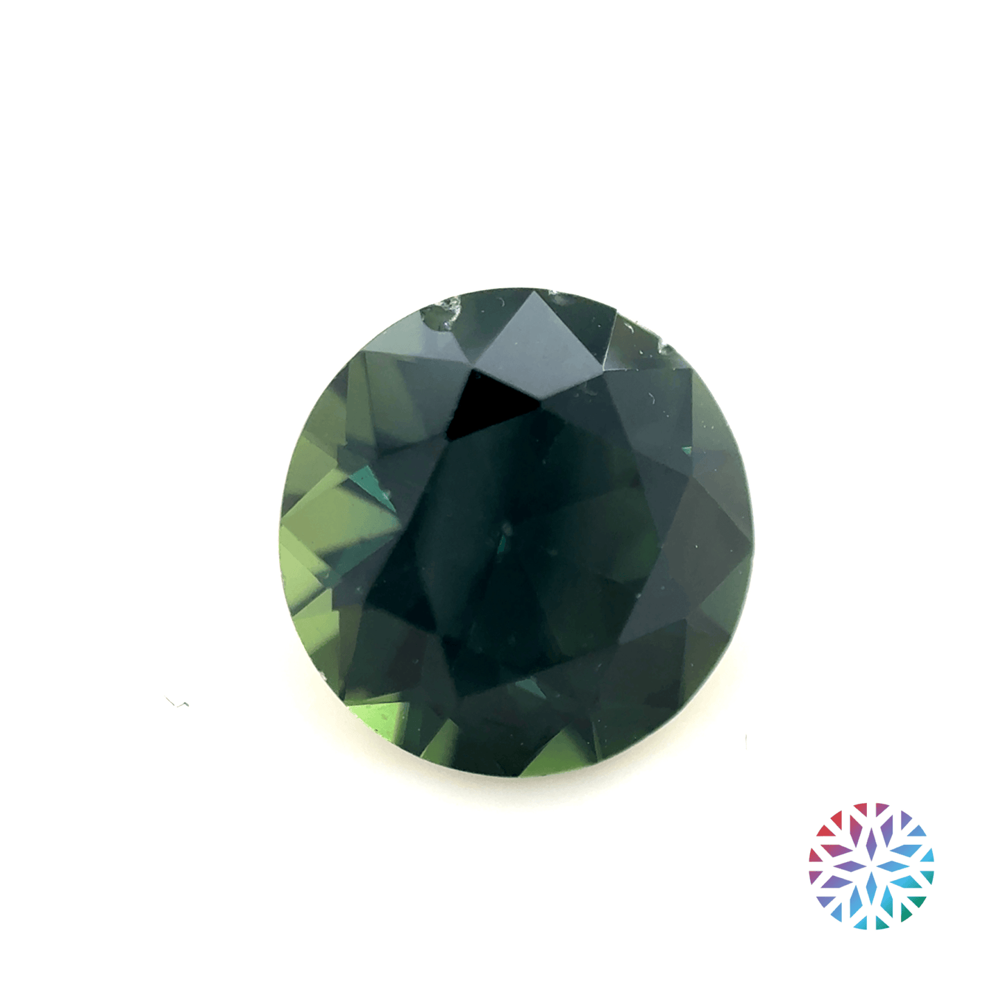 B/G Sapphire- Round, 1.70ct, 7.1 x 7.1 x 4.6mm
