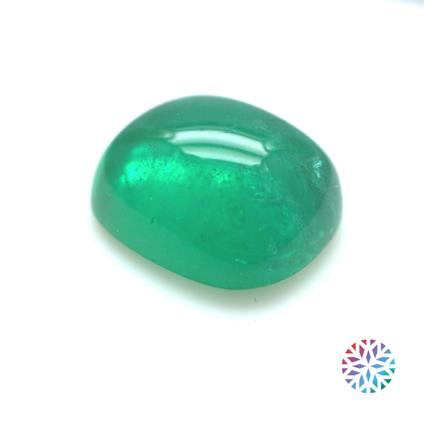 Emerald- Cushion, 9.94ct, 14.2 x 11.8 x 7.5mm, (MIN)