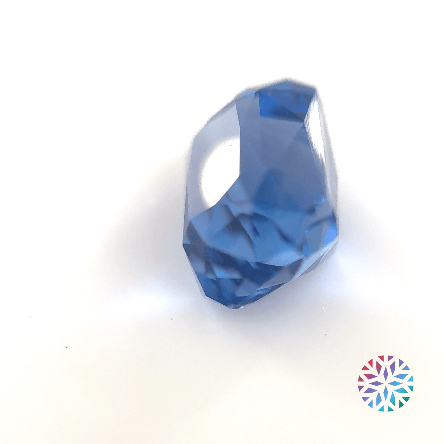 Blue Sapphire- Radiant, 3.81ct, 8.9 x 6.8 x 6.2mm, (C)