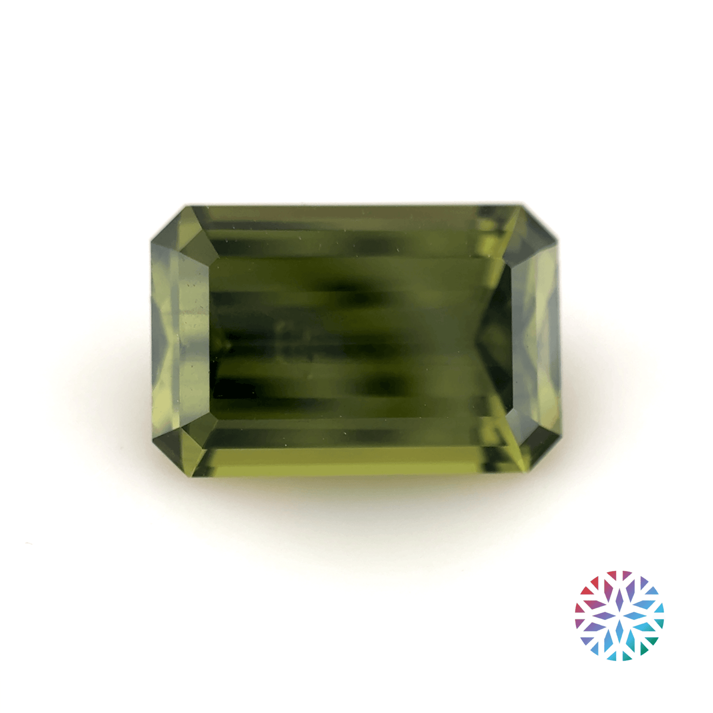 Green Sapphire- Emerald, 2.74ct, 9.4 x 6.2 x 4.2mm