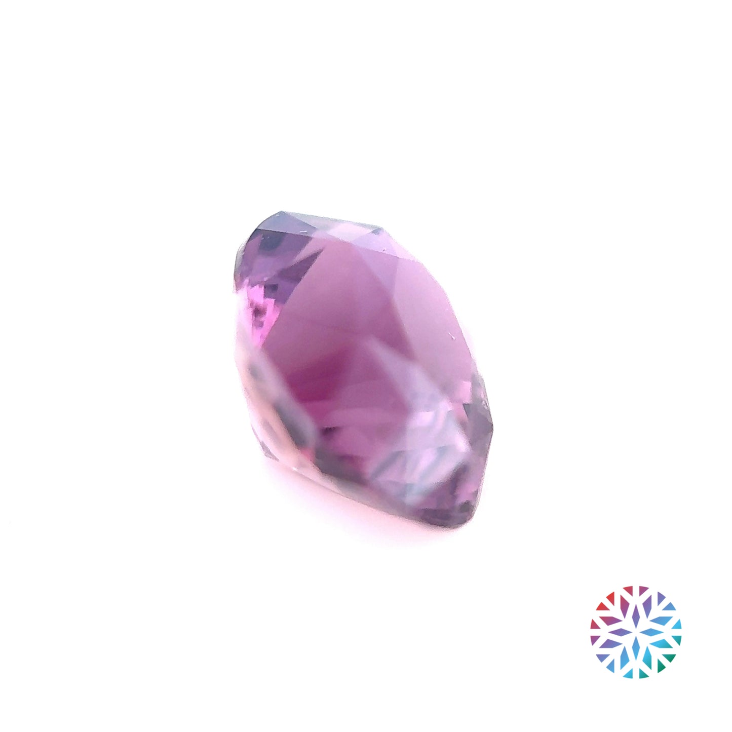 Plum Sapphire- Oval, 2.51ct, 8.5 x 7.2 x 5.2mm