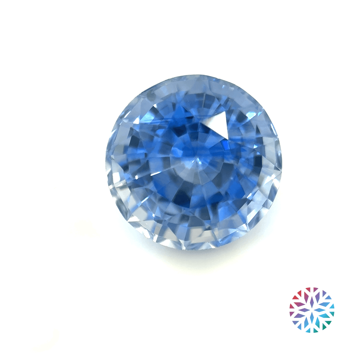 Blue Sapphire- Round, 2.14ct, 7.3 x 7.3 x 5.3mm