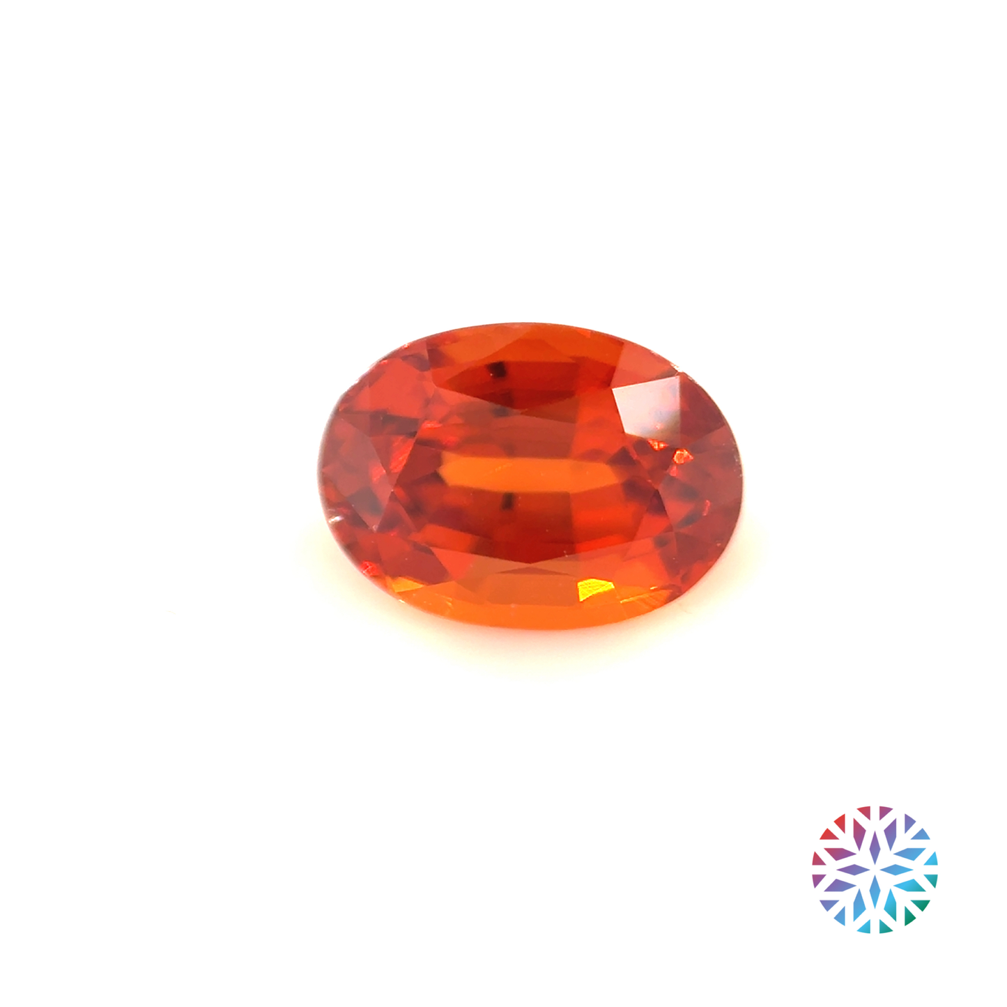 Spessartite- Oval, 1.52ct, 7.4 x 5.5 x 4.2mm