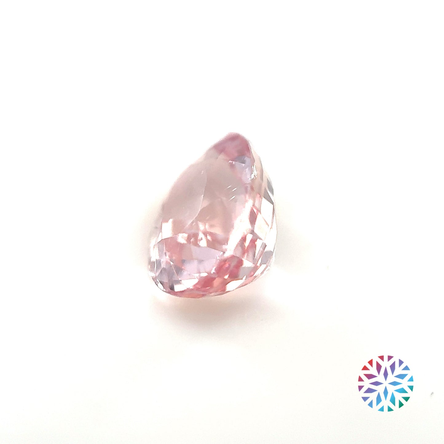 Padparadscha- Oval, 2.02ct, 8.2 x 6.1 x 4.6mm