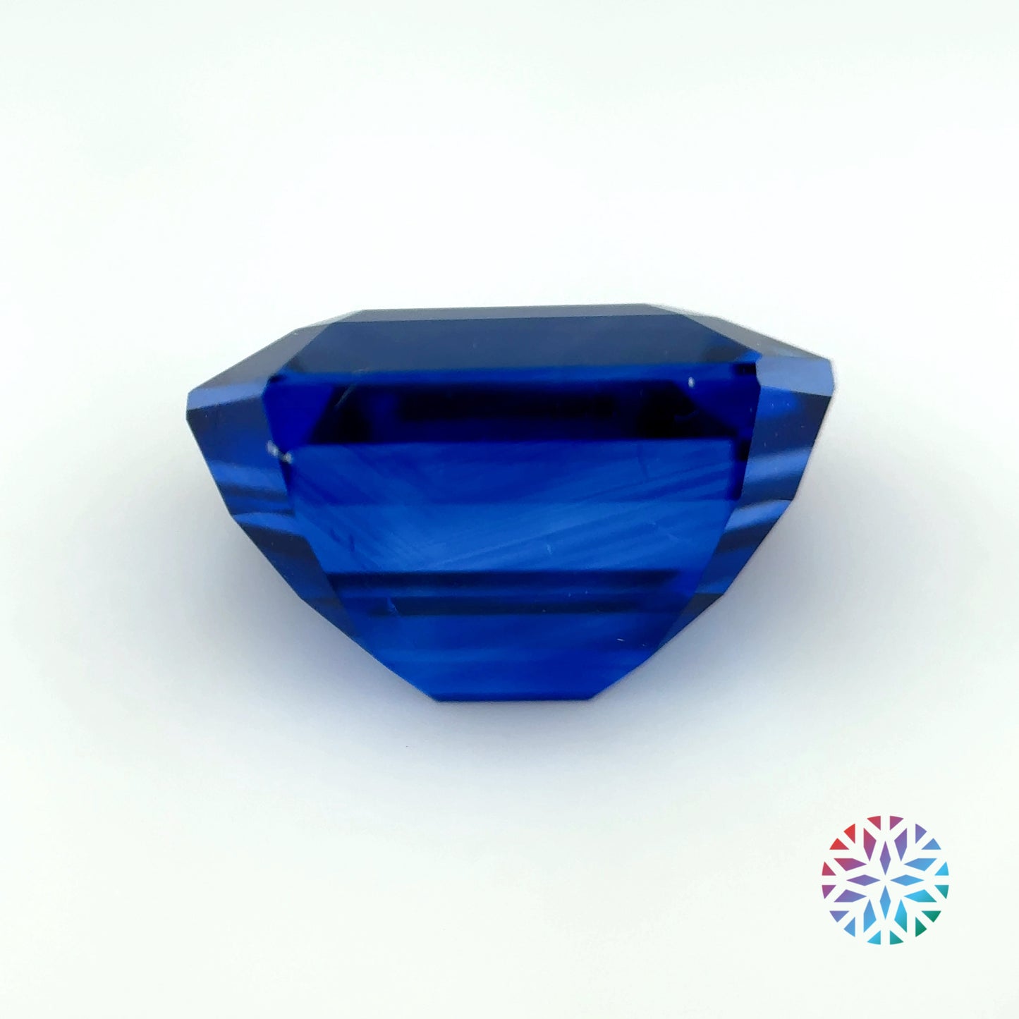 Royal Blue Sapphire- Emerald, 6.08ct, 11.2 x 7.4 x 7.0mm, (C)
