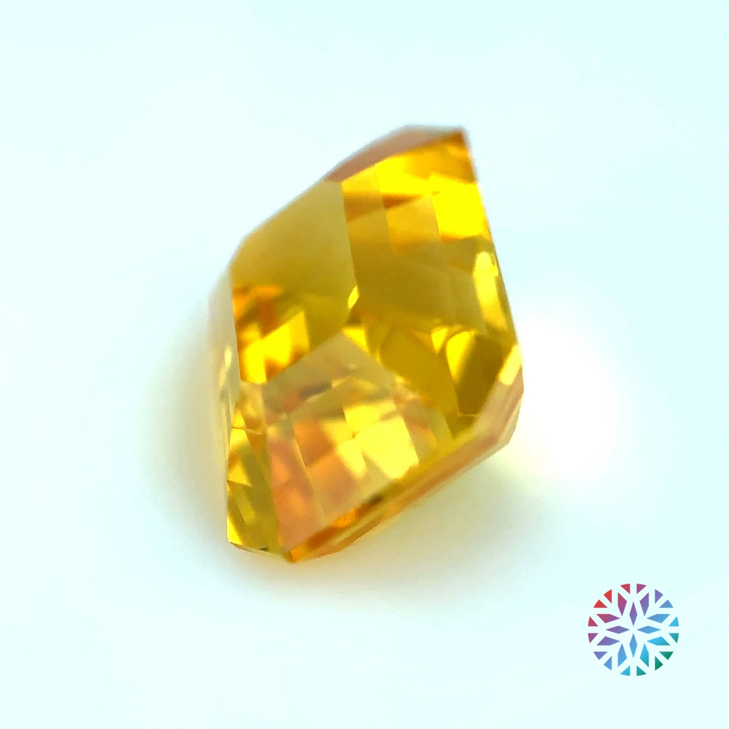 Yellow Sapphire- Emerald, 5.24ct, 10.6 x 8.1 x 6.3mm