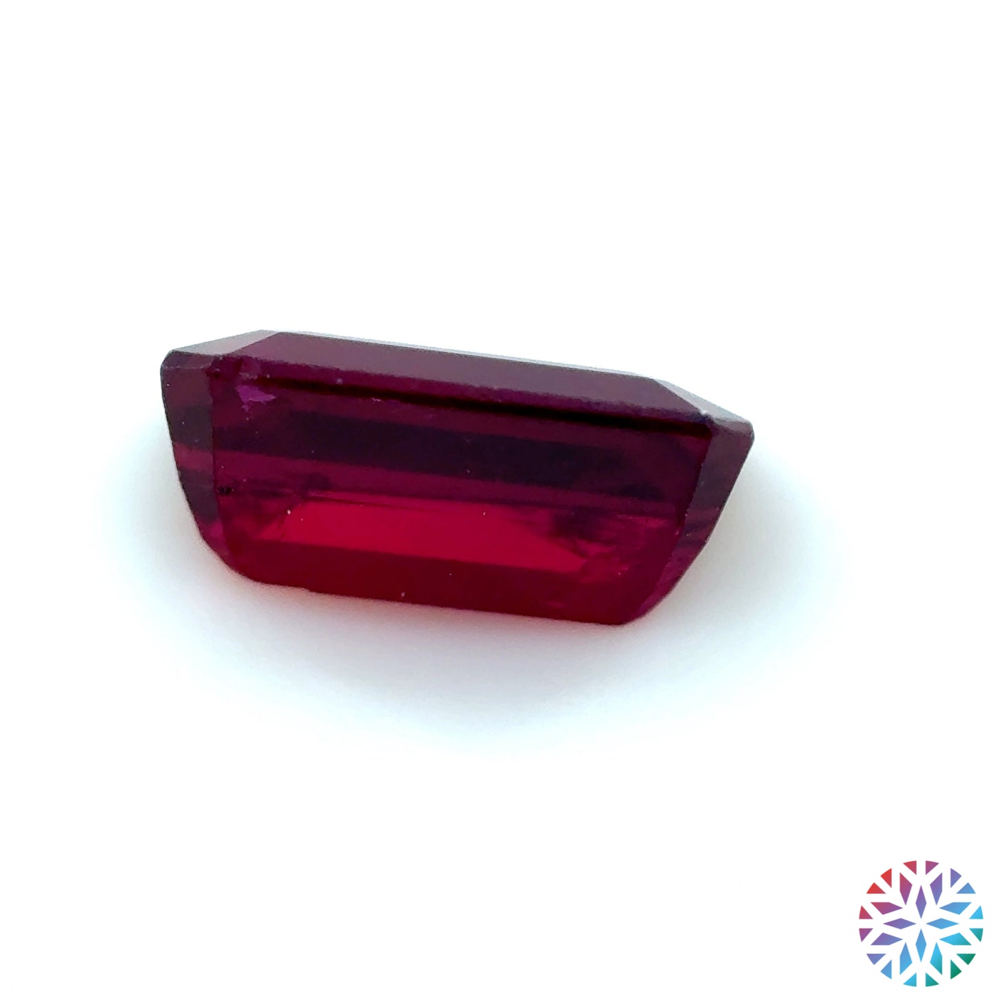 Ruby- Emerald, 1.58ct, 8.1 x 5.0 x 3.6mm, (N)
