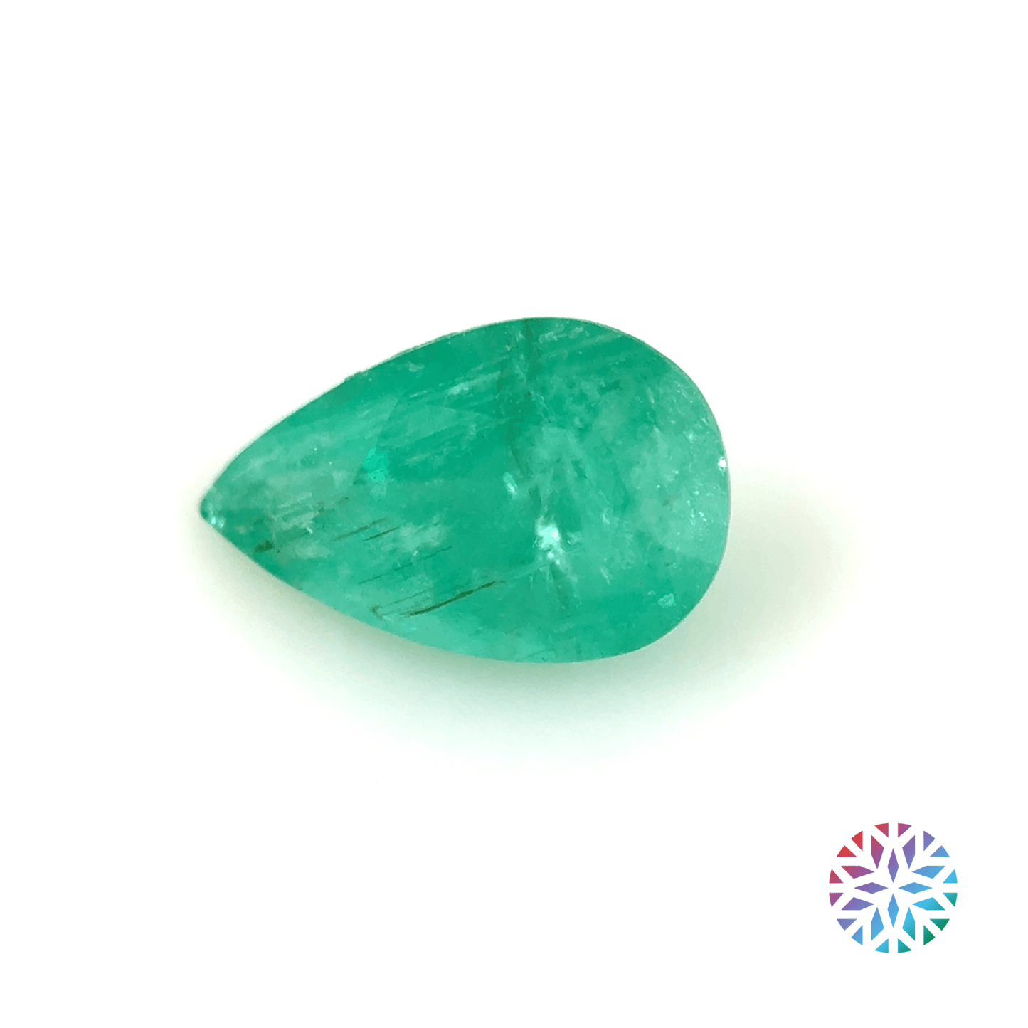 Emerald- Pear, 0.51ct, 7.0 x 4.4 x 3.4mm