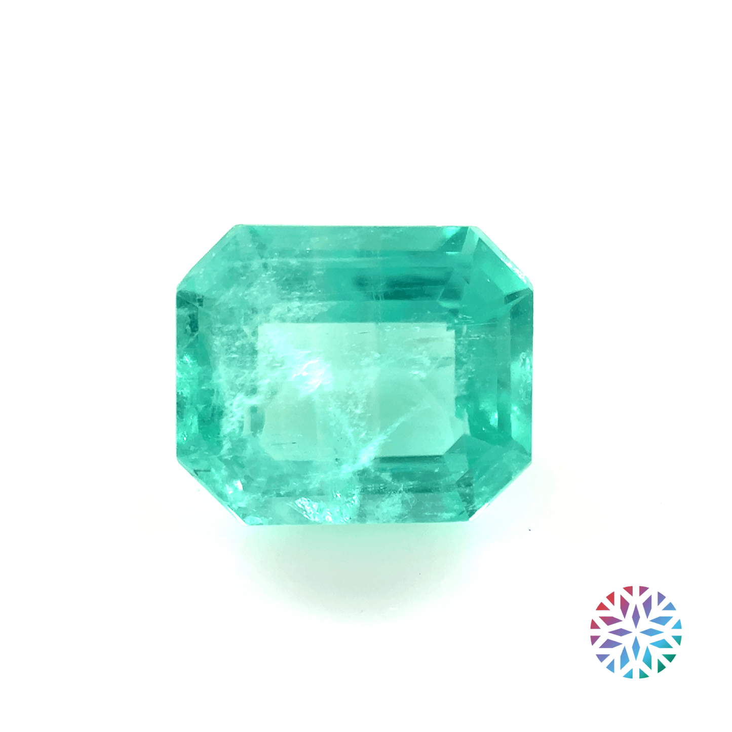 Emerald- Emerald, 0.73ct, 6.4 x 5.3 x 3.2mm