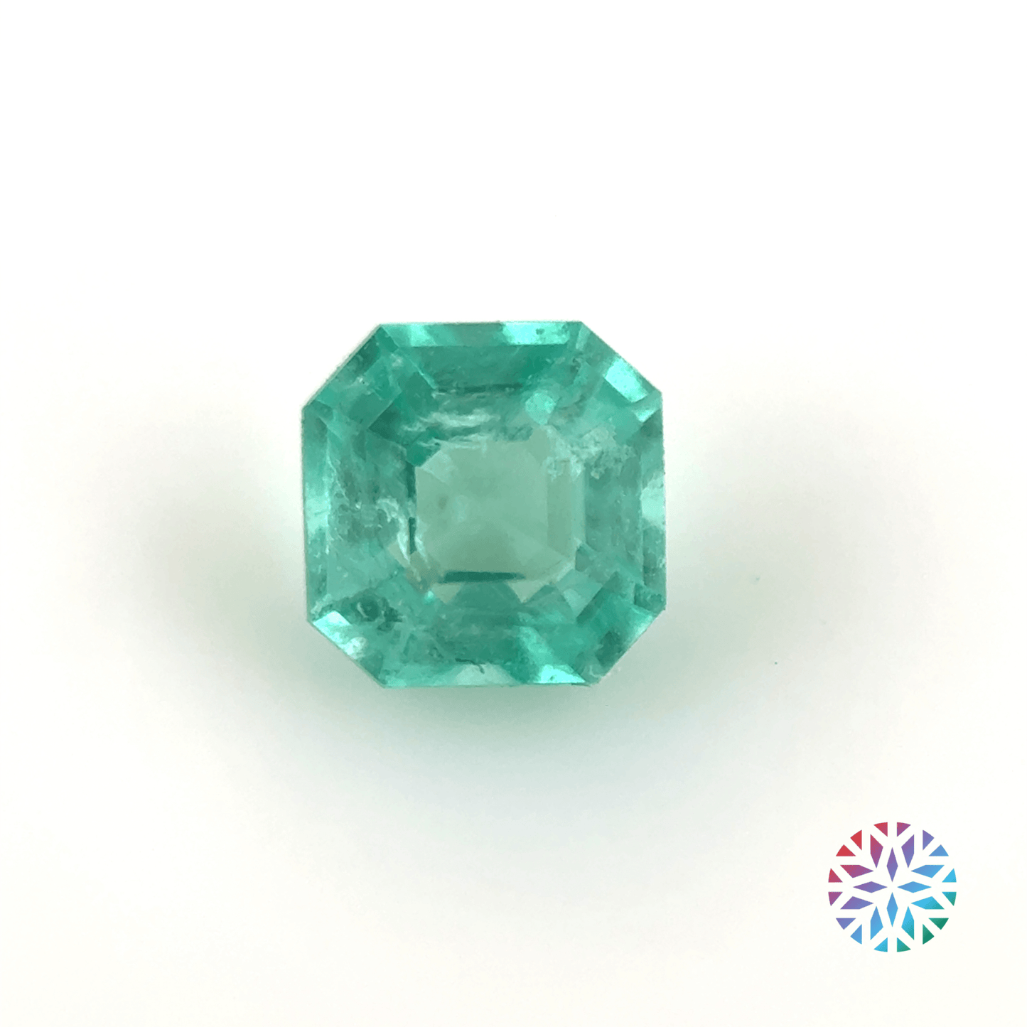 Emerald- Emerald, 0.28ct, 4.9 x 4.9 x 2.8mm