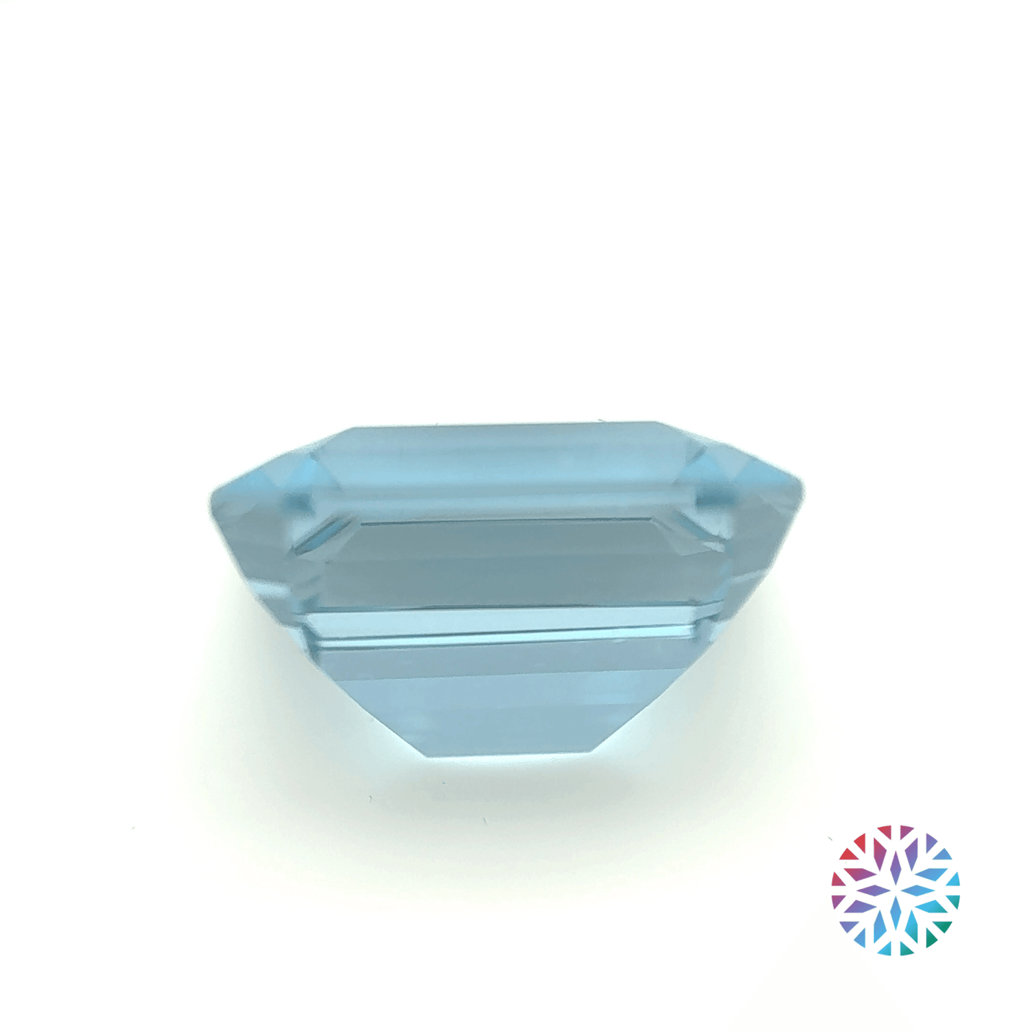 Aquamarine- Emerald, 5.78ct, 11.5 x 10.7 x 7.0mm
