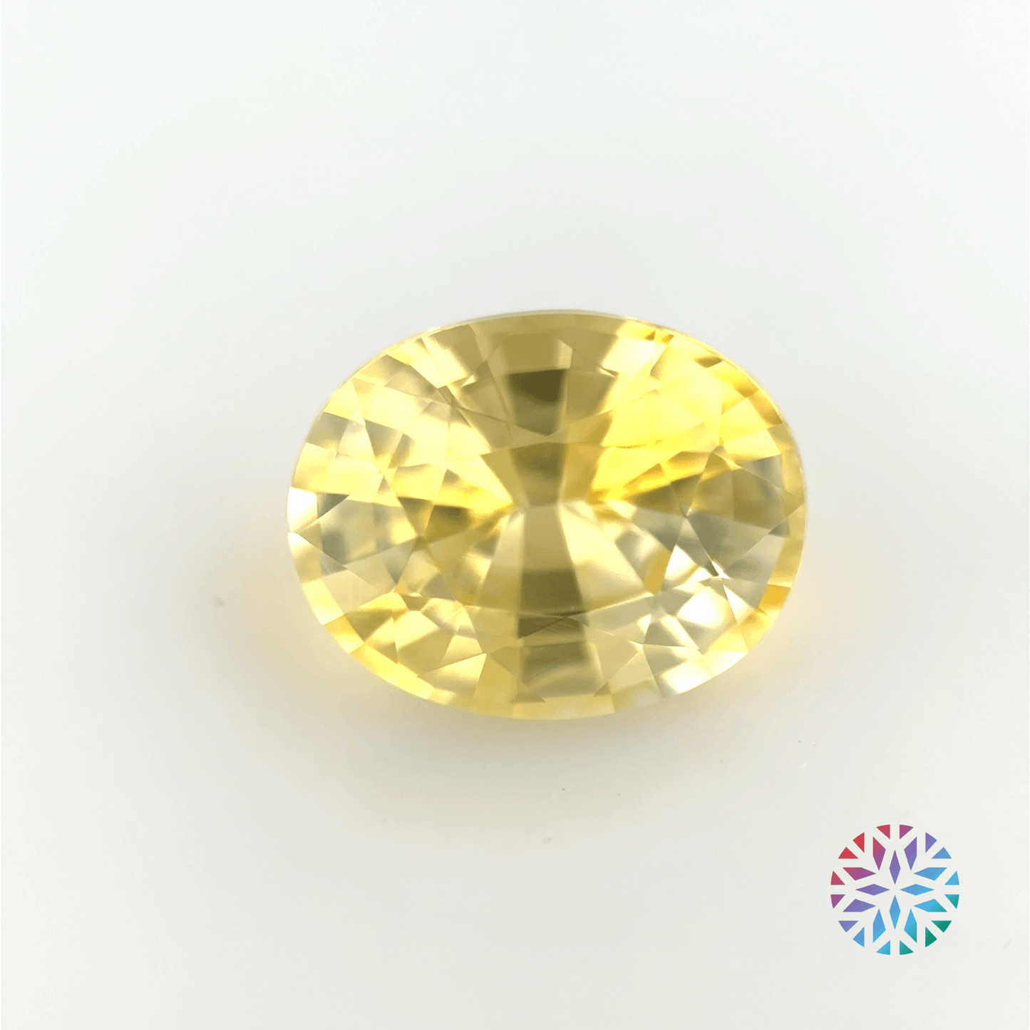 Yellow Sapphire- Oval, 2.07ct, 8.4 x 6.7 x 4.7mm