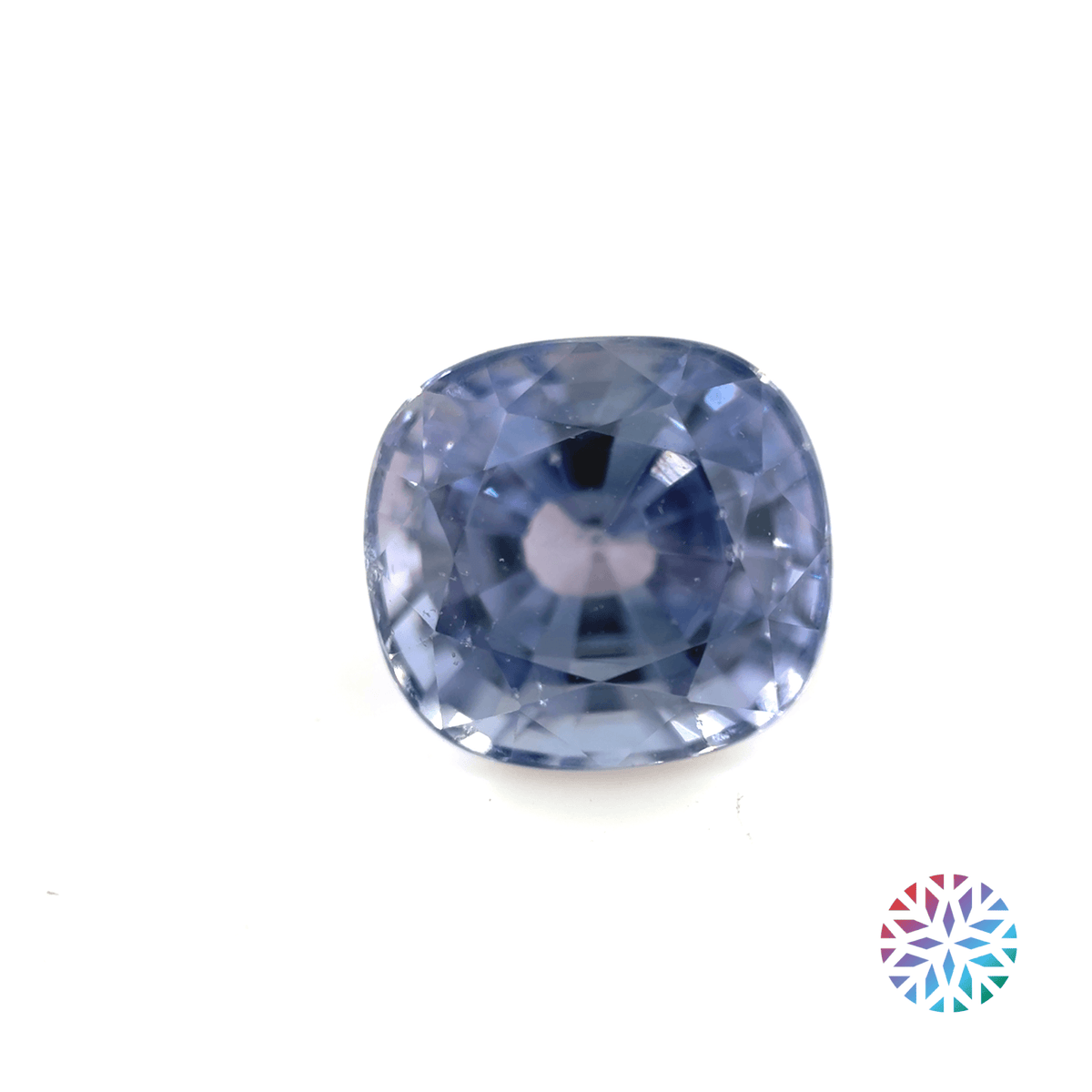 B/C Sapphire- Cushion, 2.66ct, 7.7 x 7.2 x 5.5mm