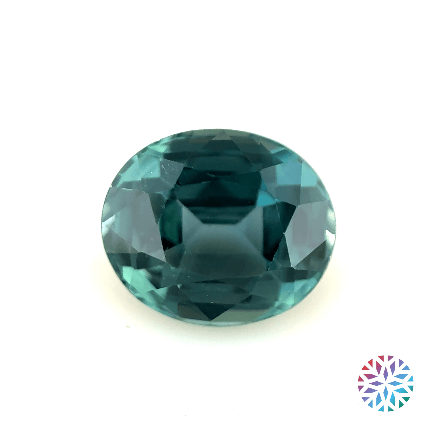 Teal Sapphire- Oval, 1.45ct, 7.1 x 6.0 x 4.0mm