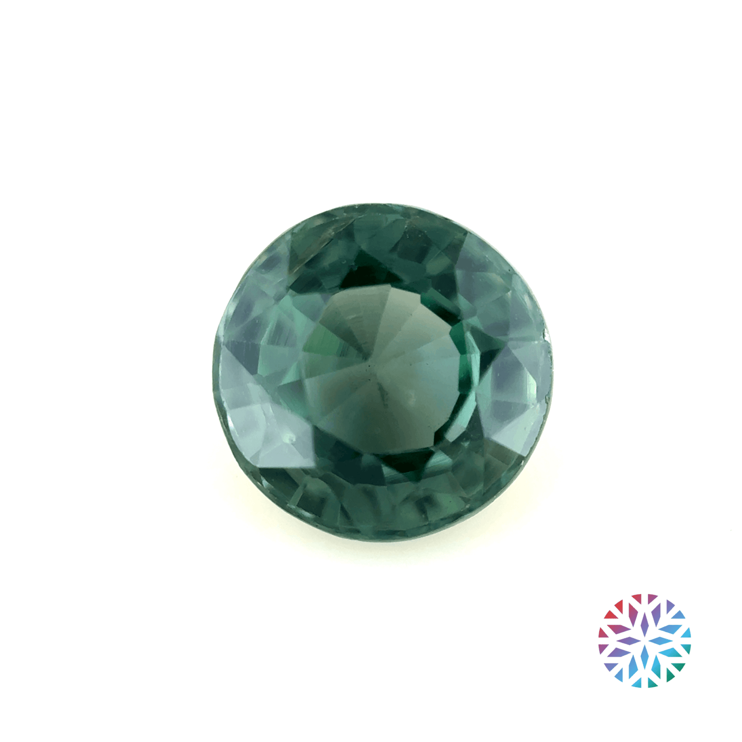 Green Sapphire- Round, 1.02ct, 5.9 x 5.9 x 3.6mm