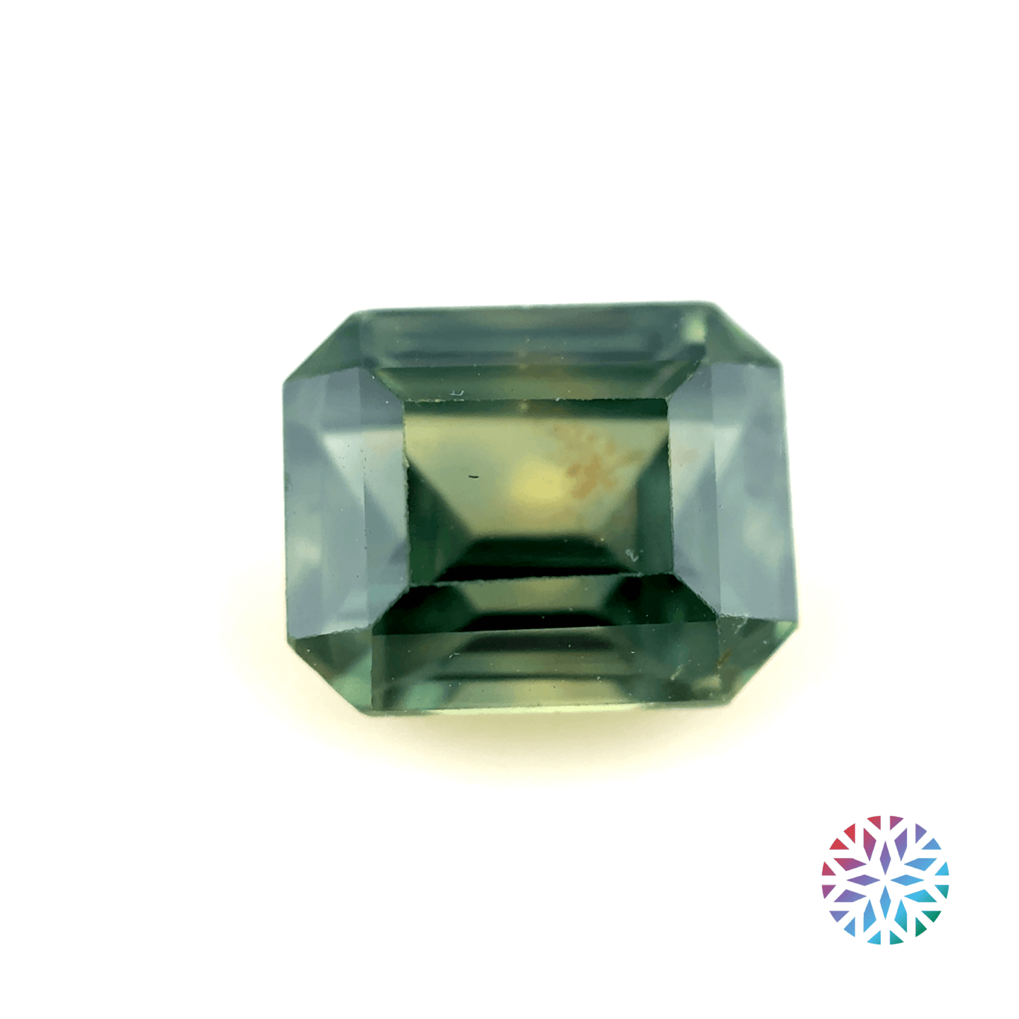 Green Sapphire- Emerald, 1.32ct, 6.2 x 5.0 x 4.0mm