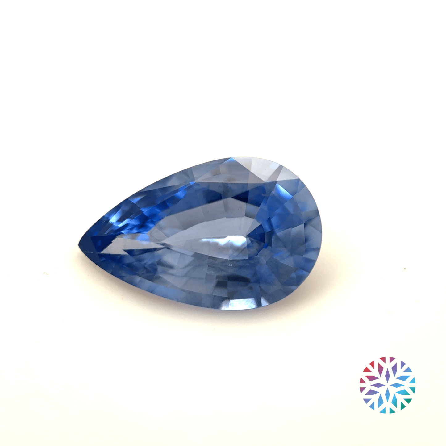 Blue Sapphire - Pear, 0.88ct, 8.1 x 5.1 x 3.0mm