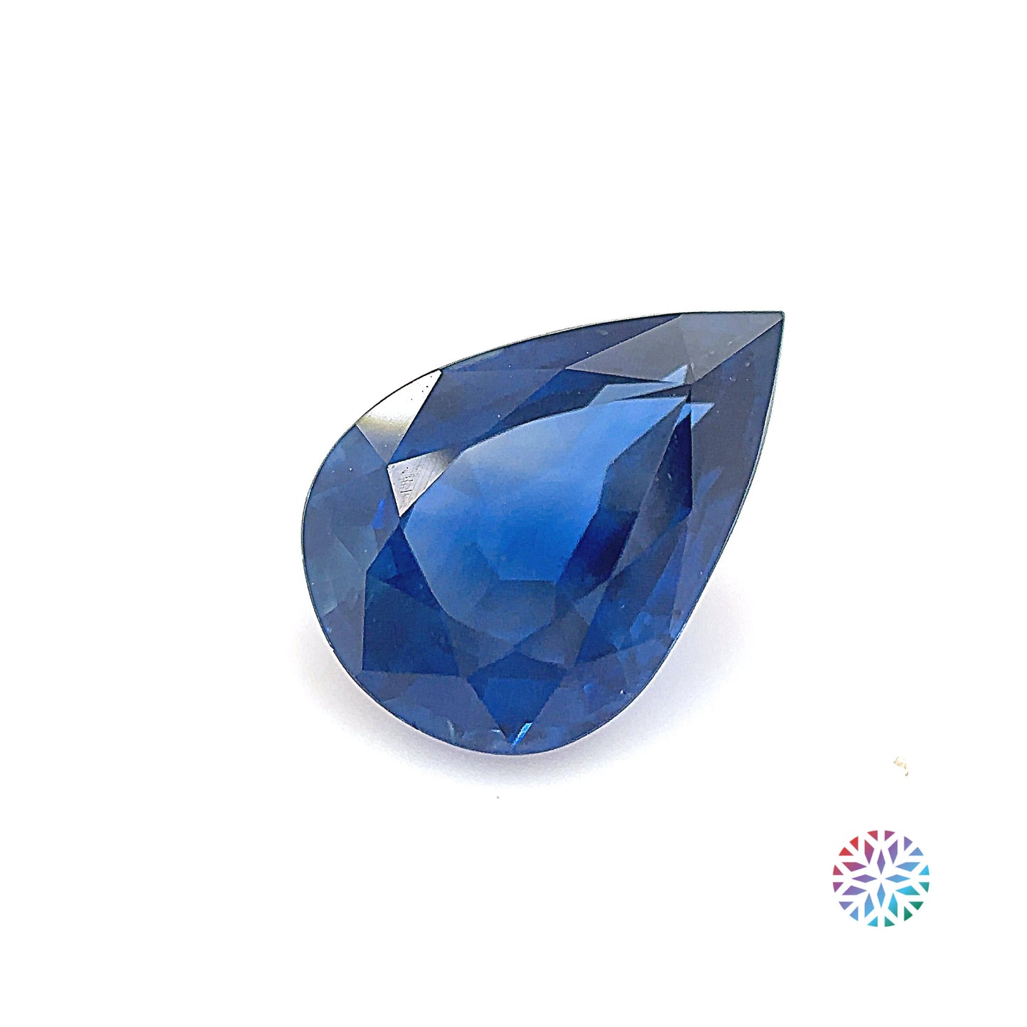 Blue Sapphire- Pear, 2.67ct, 10.6 x 7.4 x 4.4mm, (C), (N)