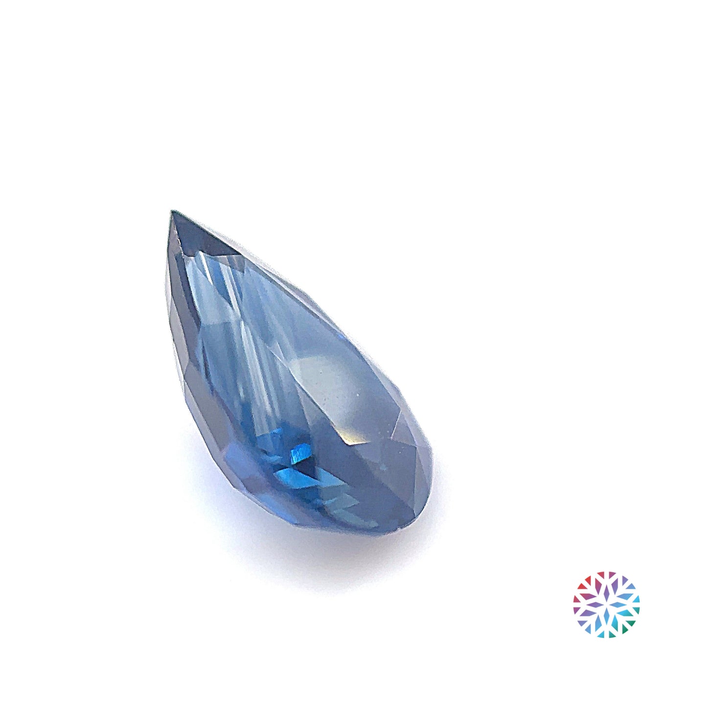 Blue Sapphire- Pear, 2.67ct, 10.6 x 7.4 x 4.4mm, (C), (N)