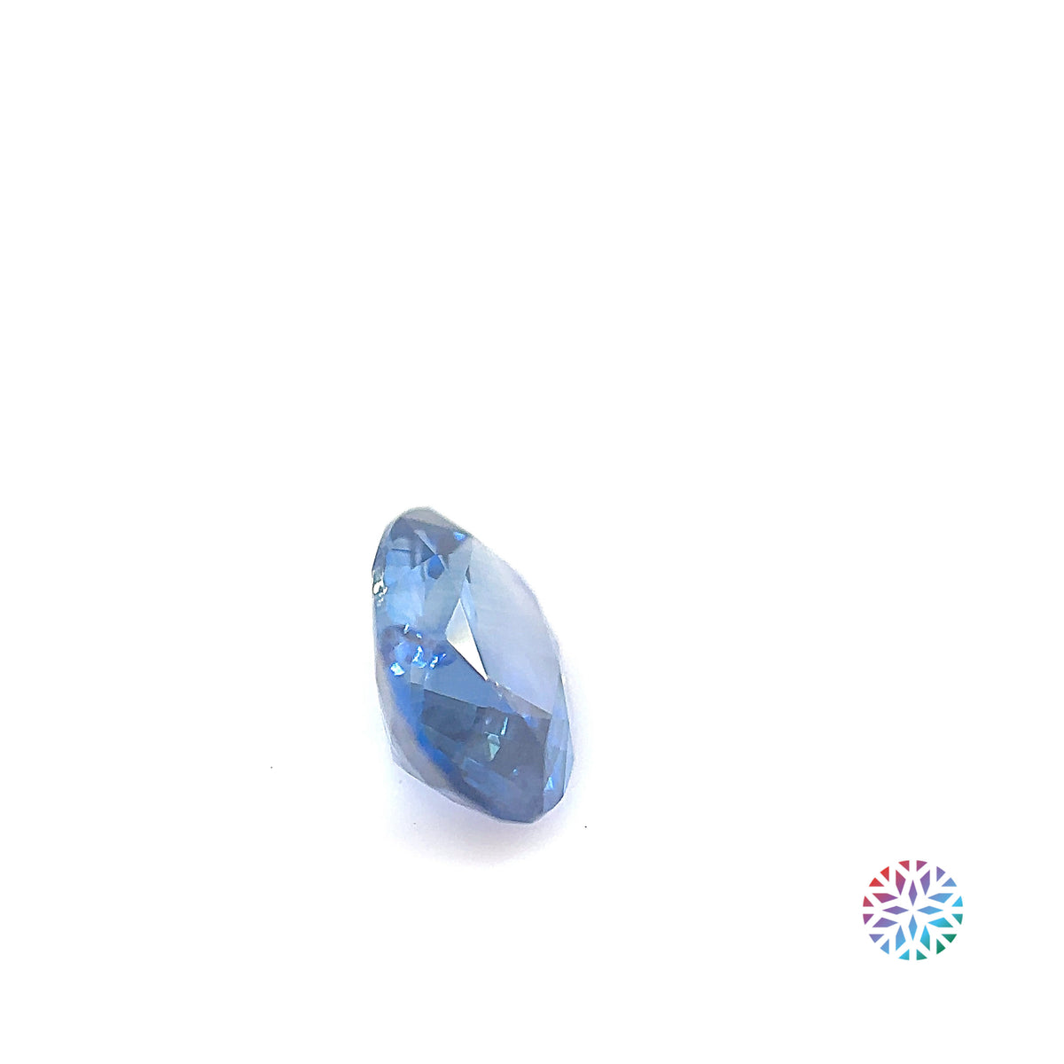 Blue Sapphire- Oval, 0.88ct, 6.9 x 5.0 x 3.2mm