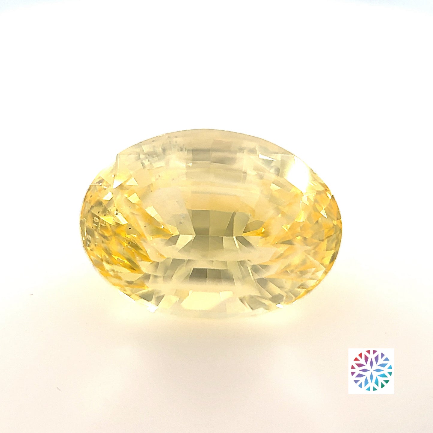 Yellow Sapphire- Oval, 9.02ct, 13.2 x 9.8 x 8.3mm, (N)