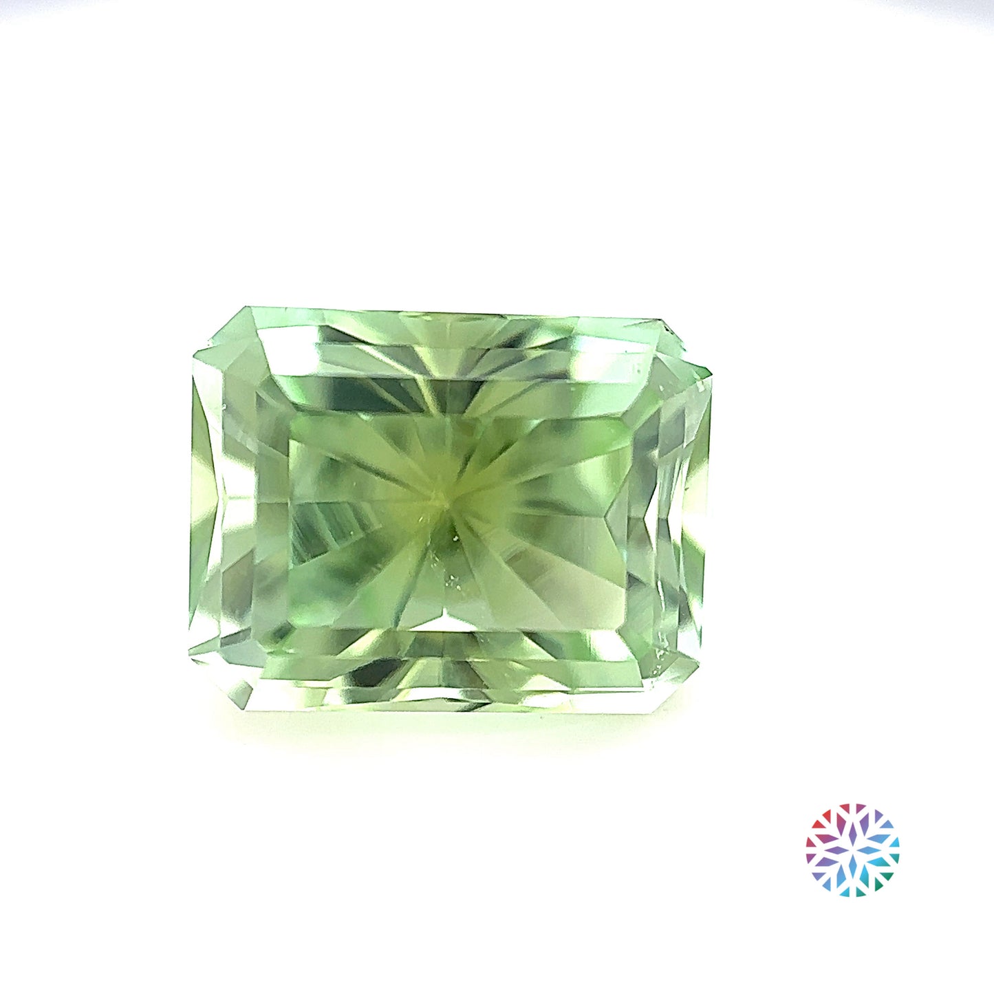 Mint Tourmaline- Radiant, 7.79ct, 12.6 x 9.8 x 9.0mm